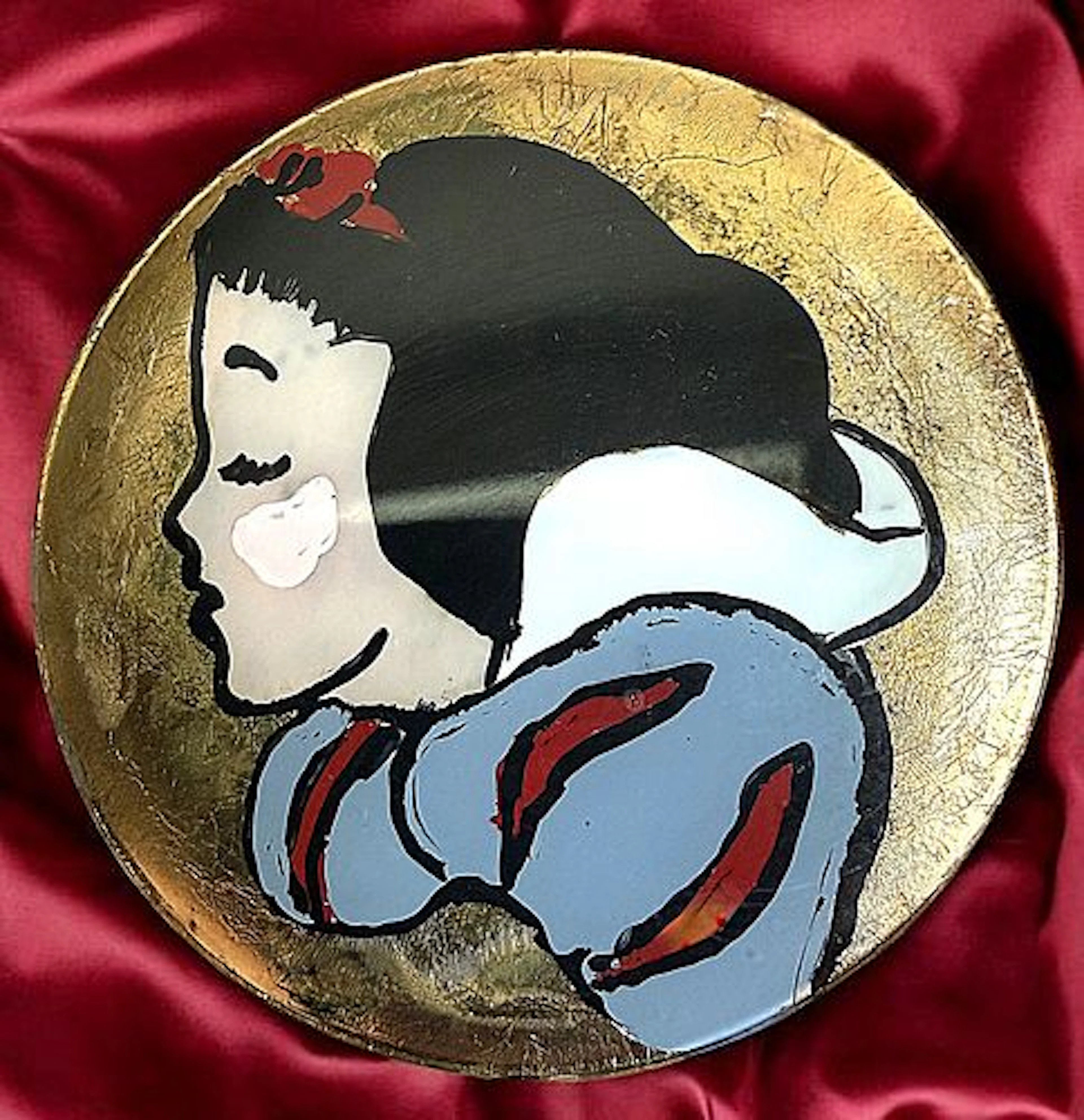 A DIVISION THREE STUDIO ARTIST BUTTON