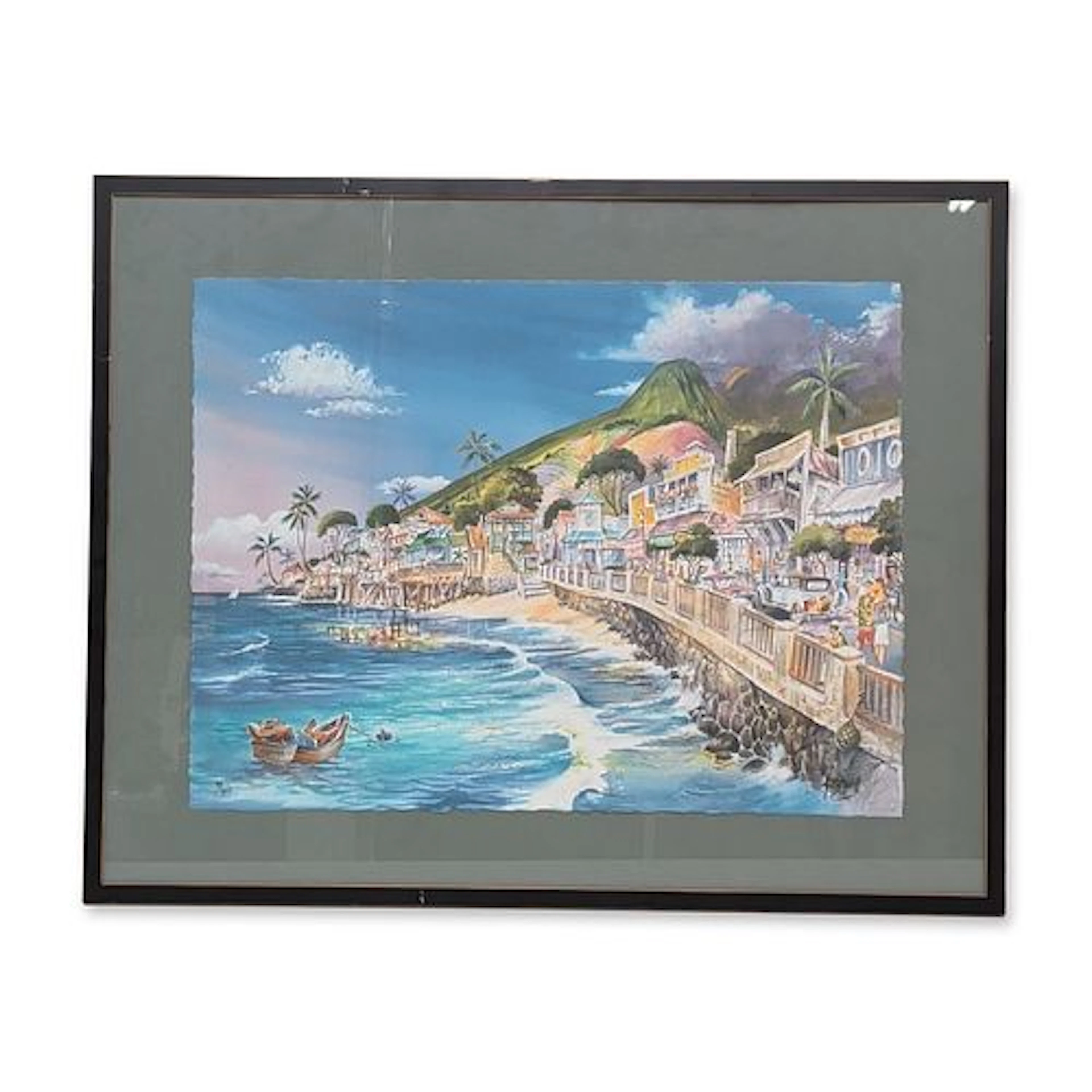 Jim Kingwell (American, 20th-21st century) Print on Watercolor Archival