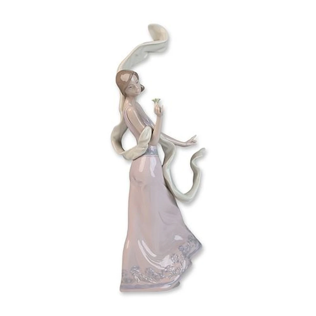 Lladro Porcelain Figurine, Wind of Peace 01006251