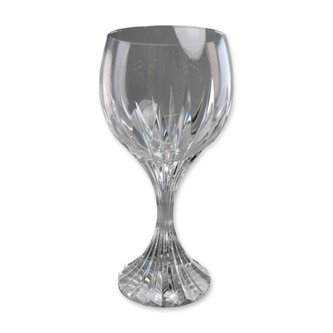 Baccarat Massena Pattern Crystal Wine Goblet