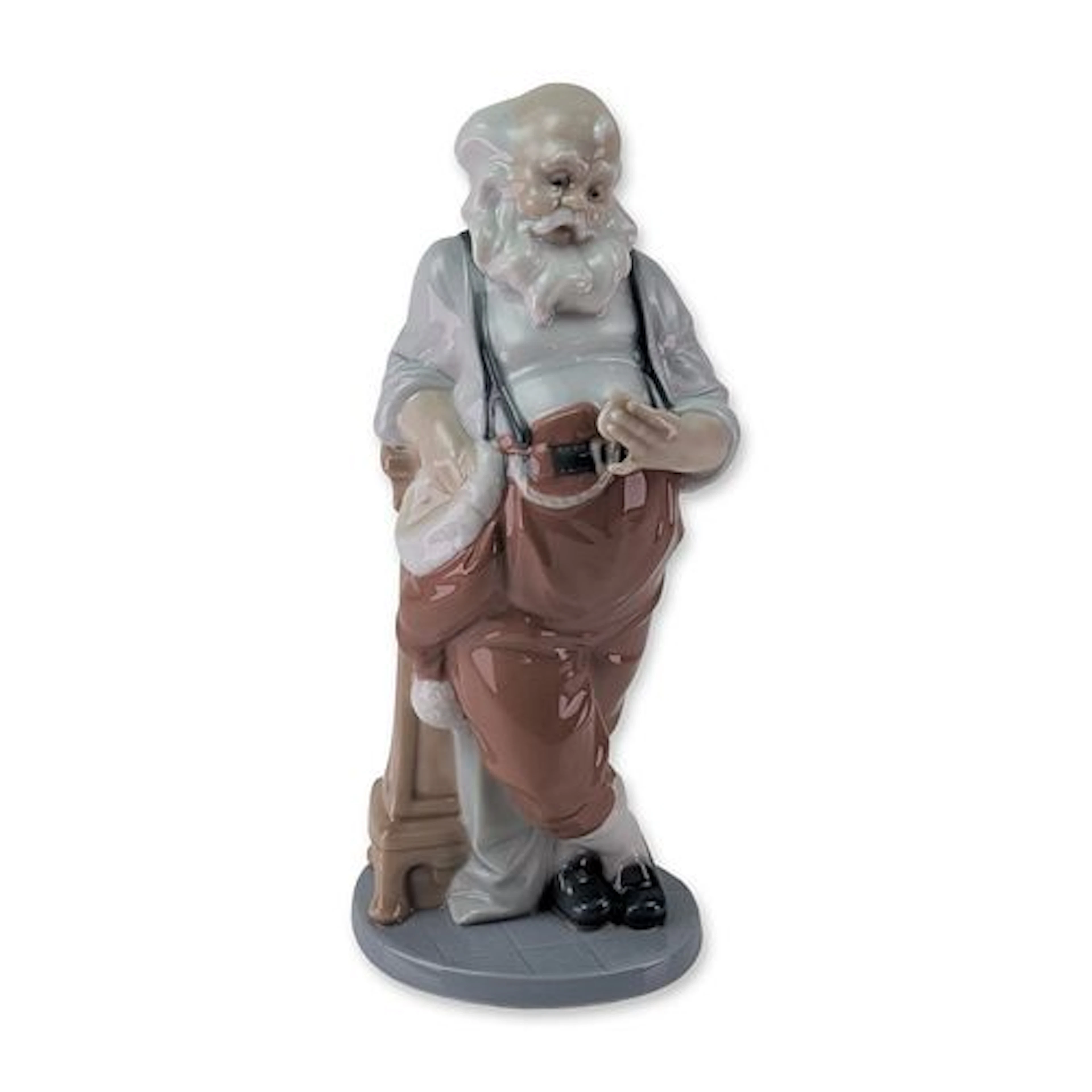 Lladro Santa's Busiest Hour Porcelain Figurine 6779