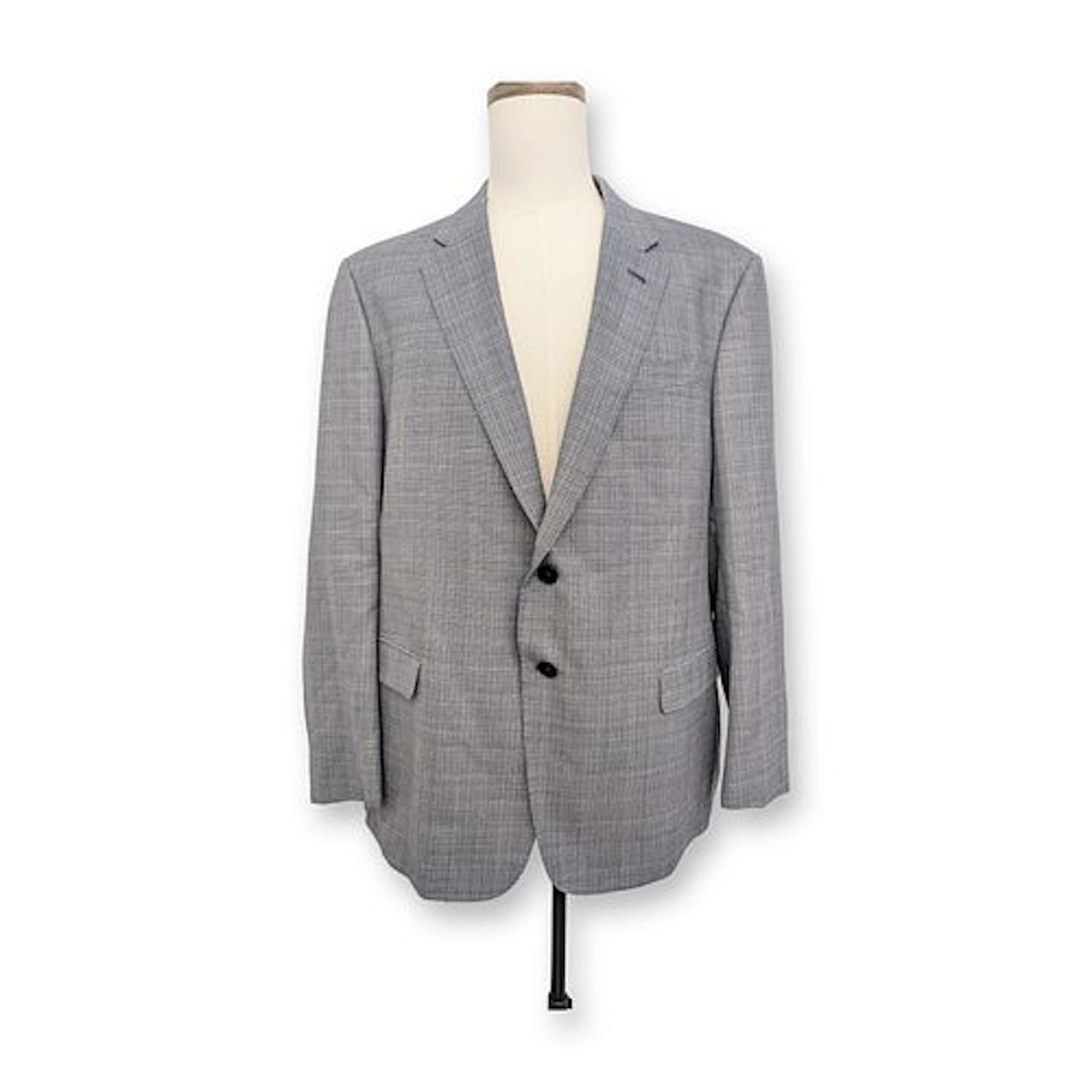 Giorgio Armani Soft Collection Blue Multi Tonal Sport Coat
