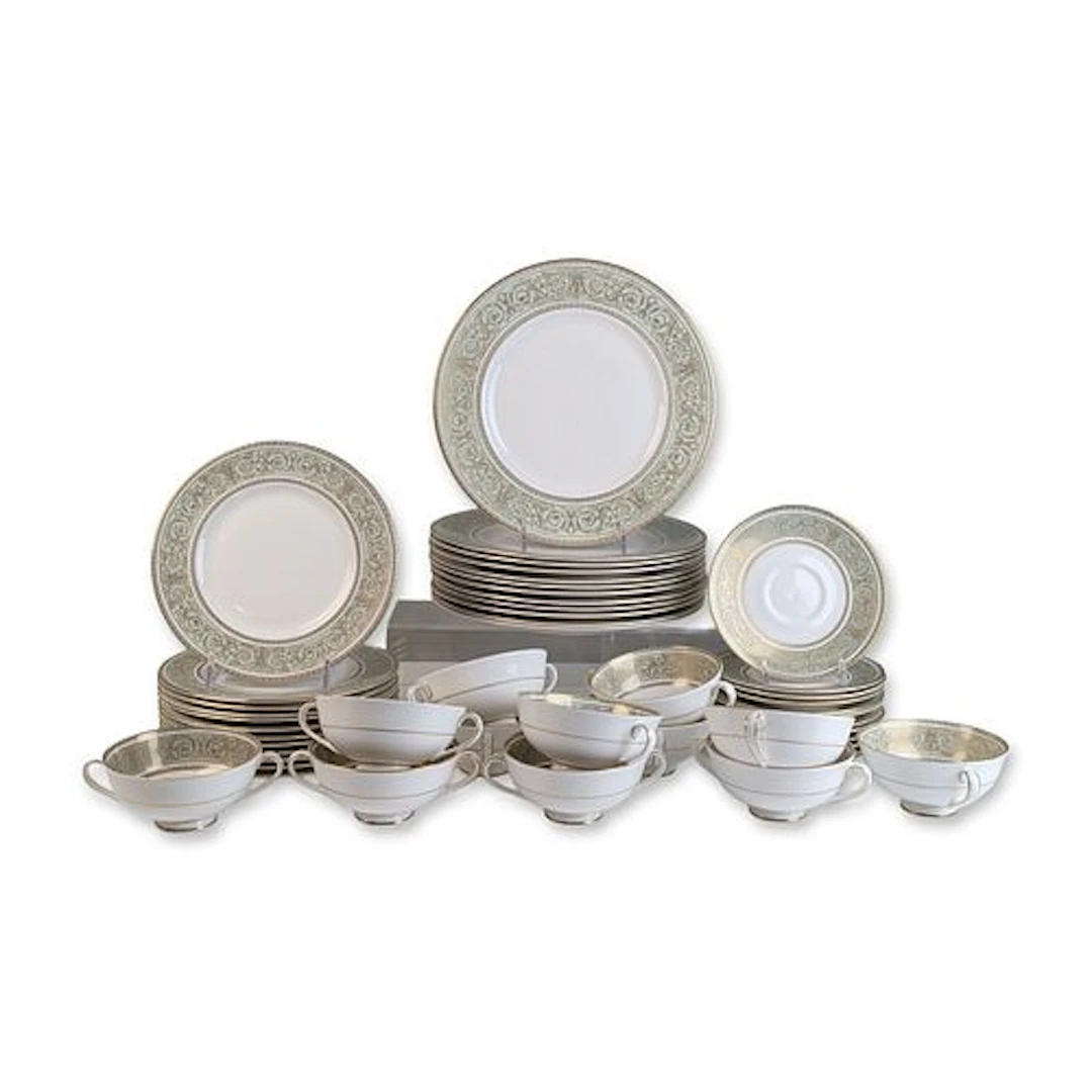 48pc Royal Doulton Bone China Dinnerware, English Renaissance