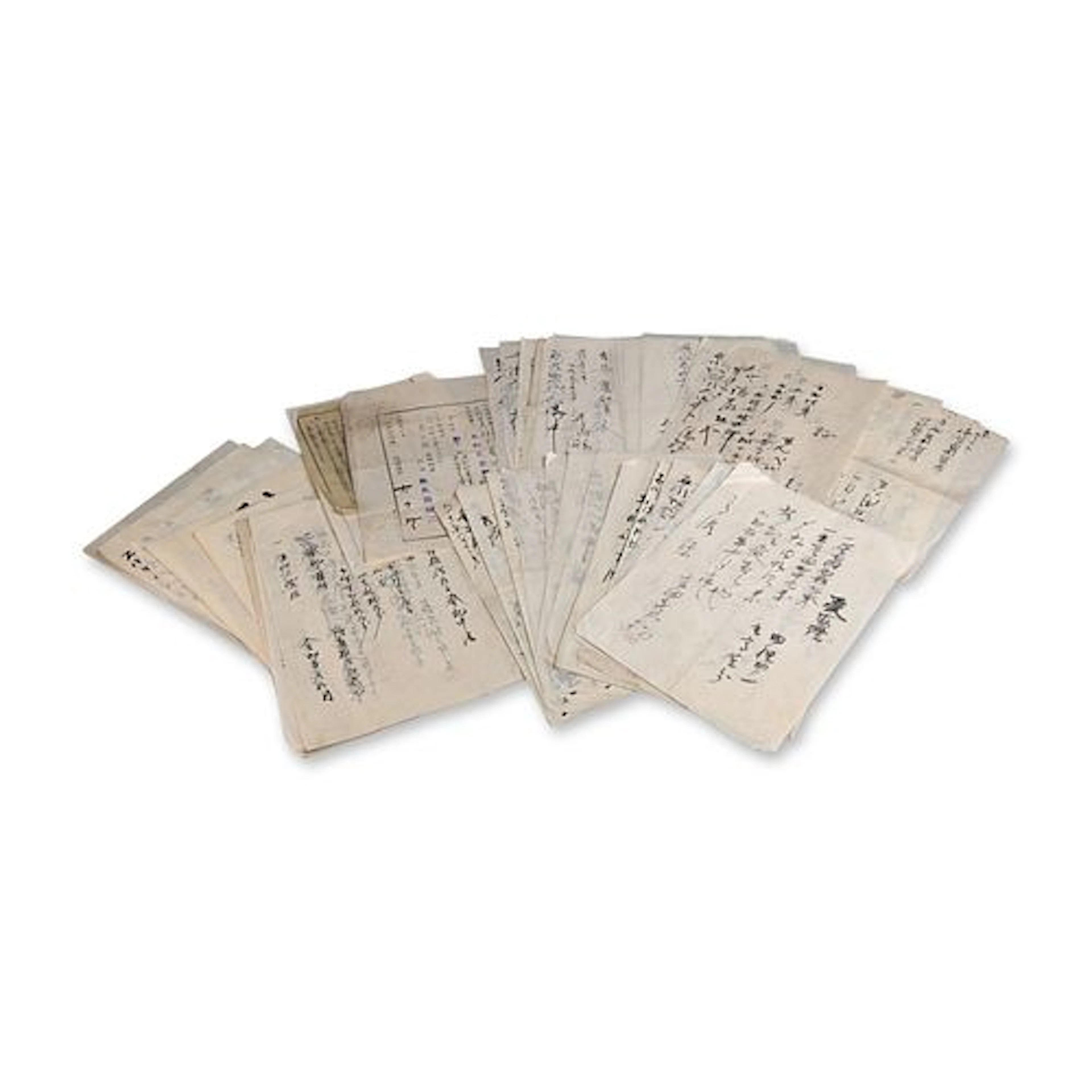 40+pc Japanese Meiji and Taisho Period Administrative and Legal Documents
