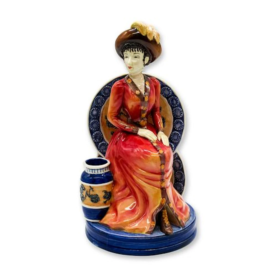 Kevin Francis Ceramic Art Deco Figurine, Hannah Barlow