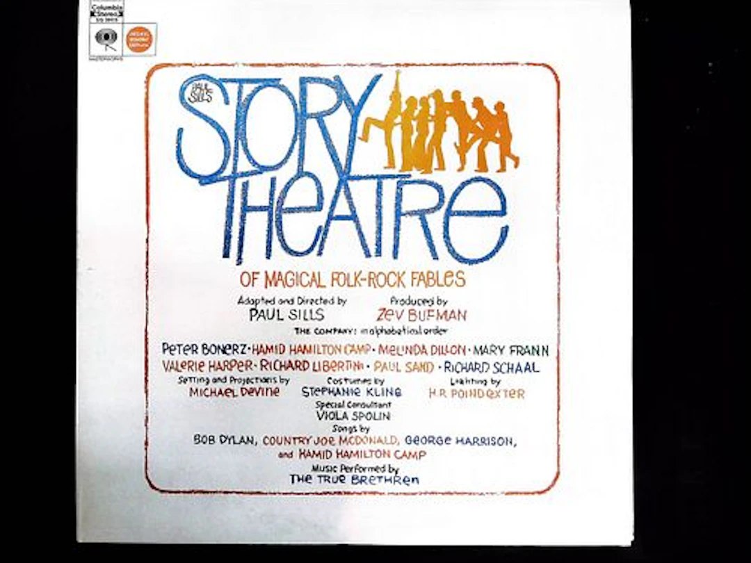 Paul Sills Story Theatre Folk Rock Fables Double LP