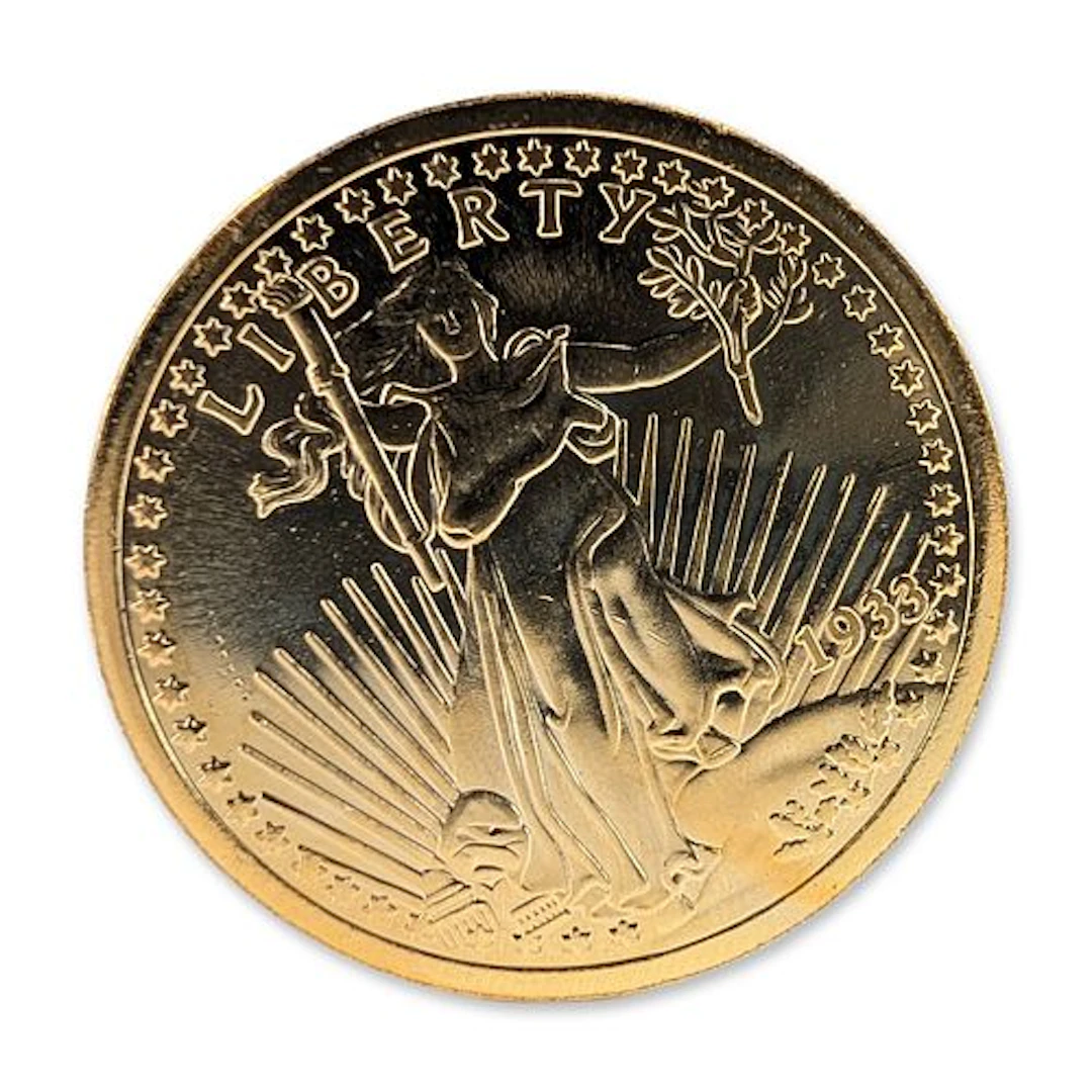 US Replica of the 1933 Saint-Gaudens Double Eagle