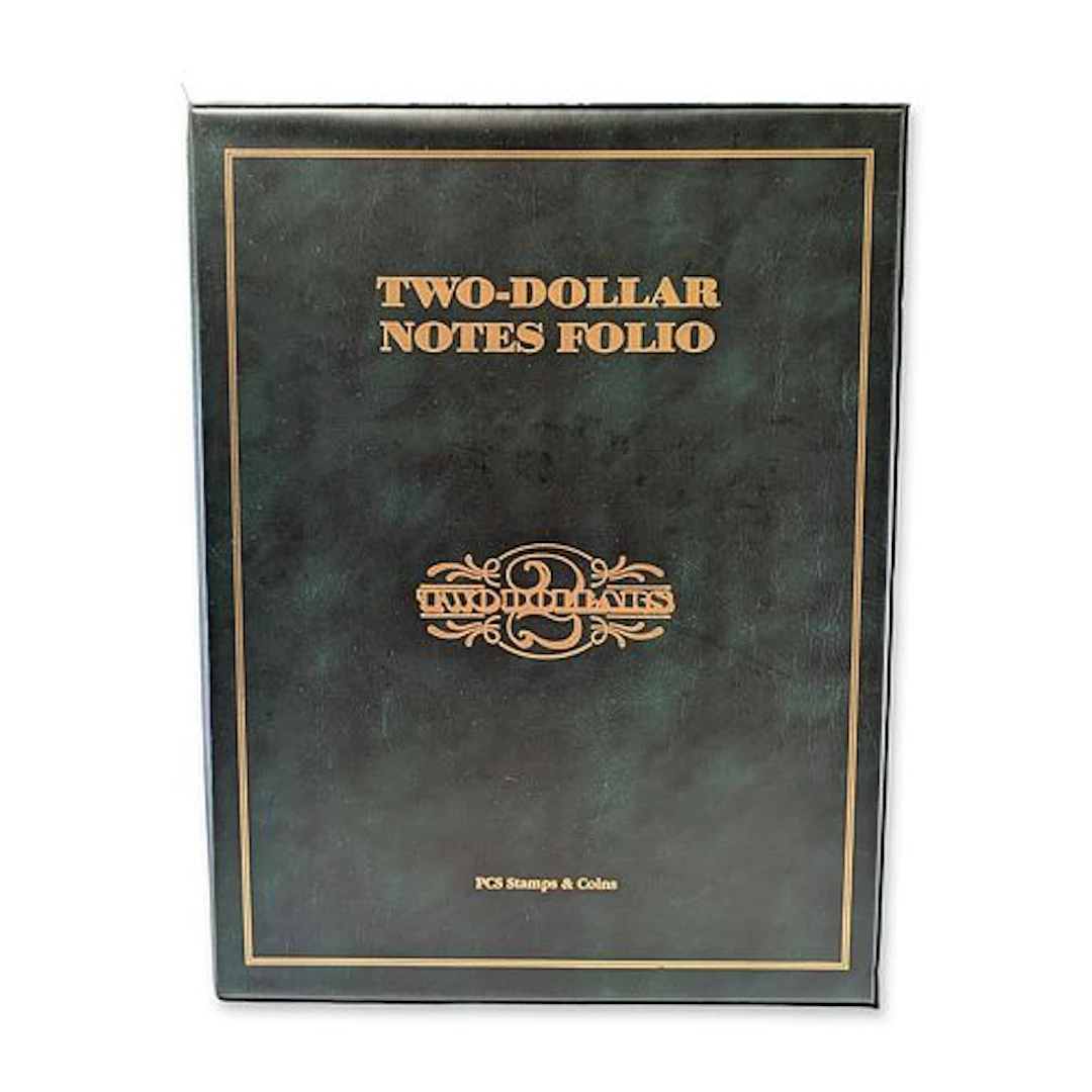 PCS Stamps & Coins US Two-Dollar Notes Folio