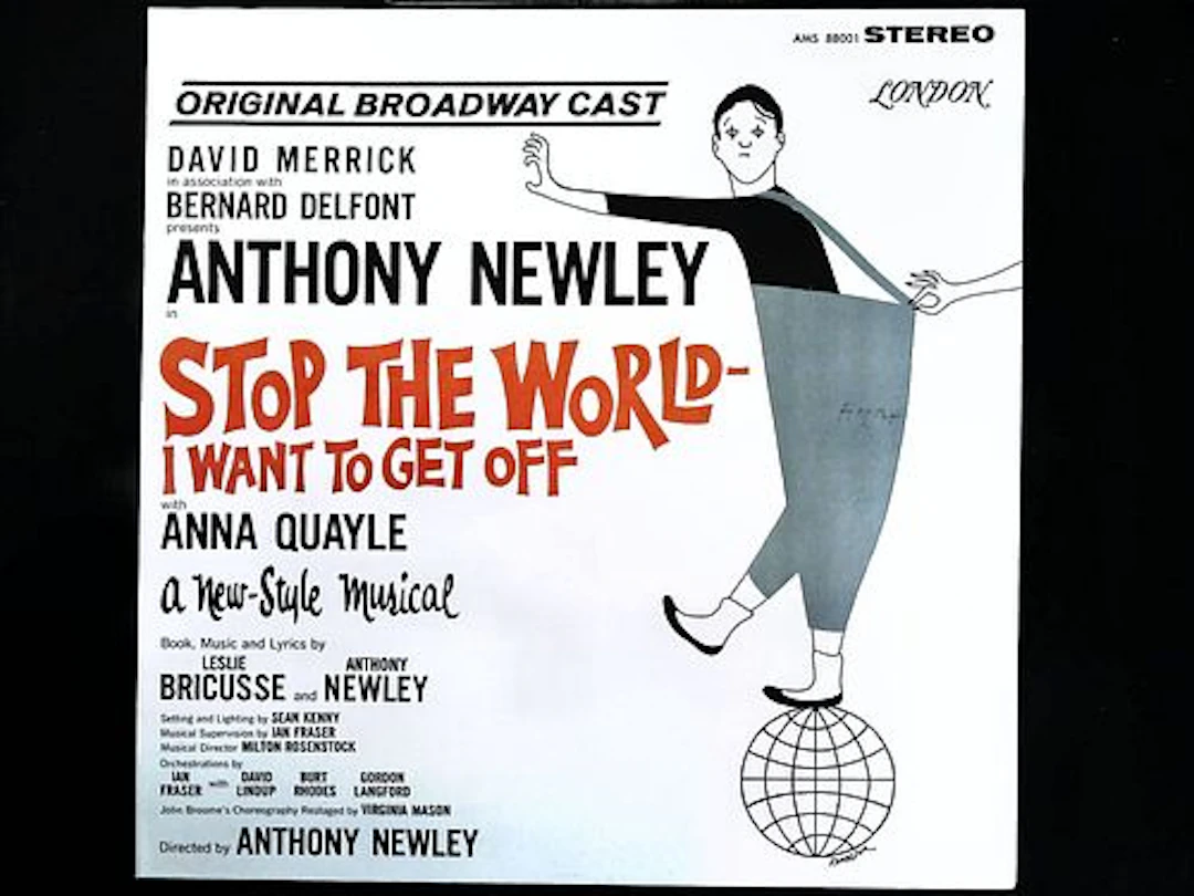Stop The World I Want To Get Off Original Broadway Cast LP 1962 Stereo