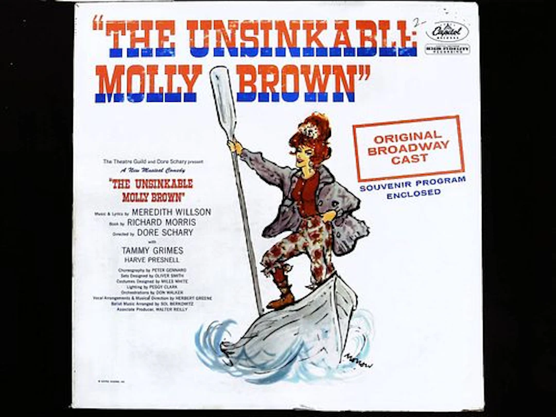 The Unsinkable Molly Brown Original Broadway Cast LP Capitol Records WAO 1509