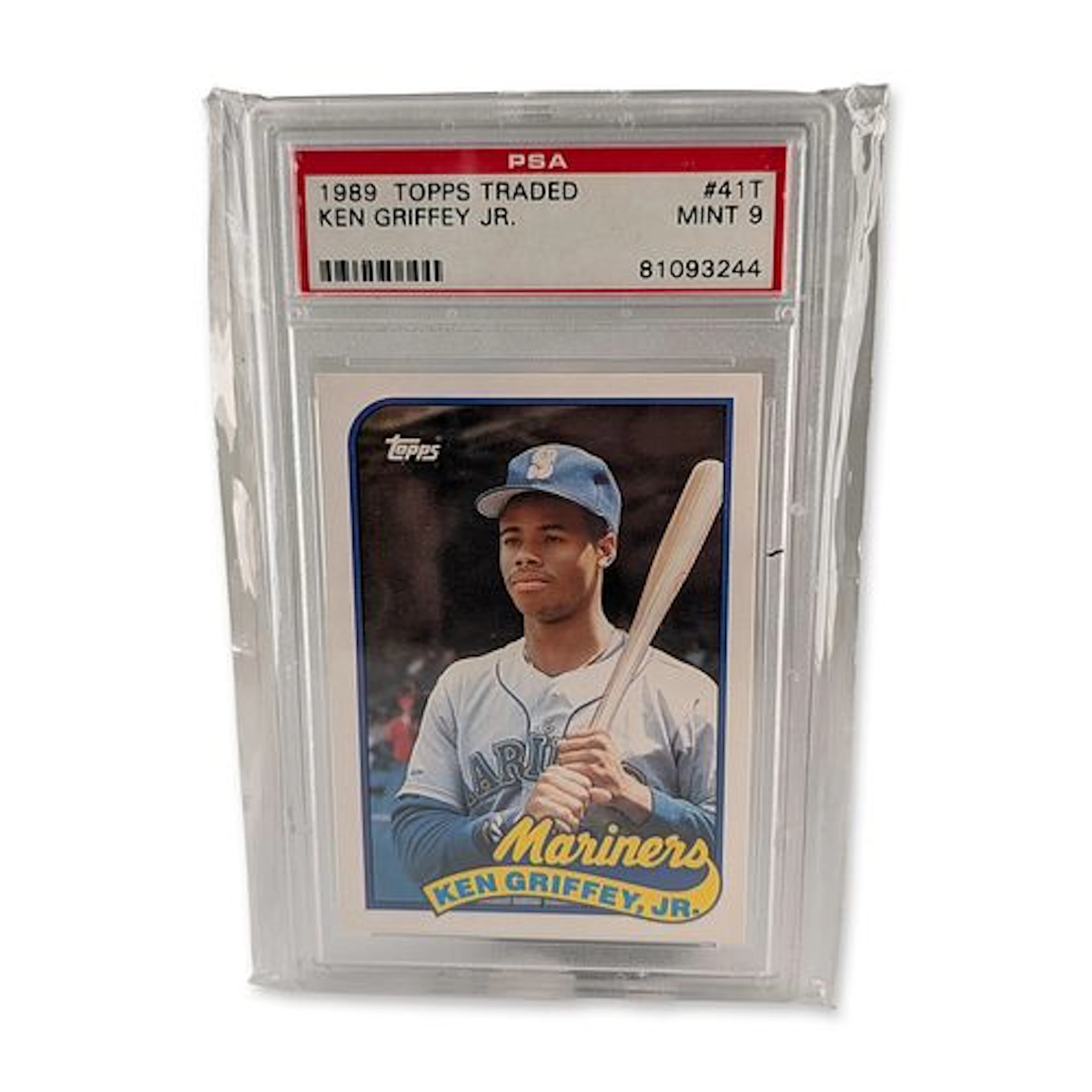 1989 Topps Traded Ken Griffey Jr. #41T PSA 9 Mint