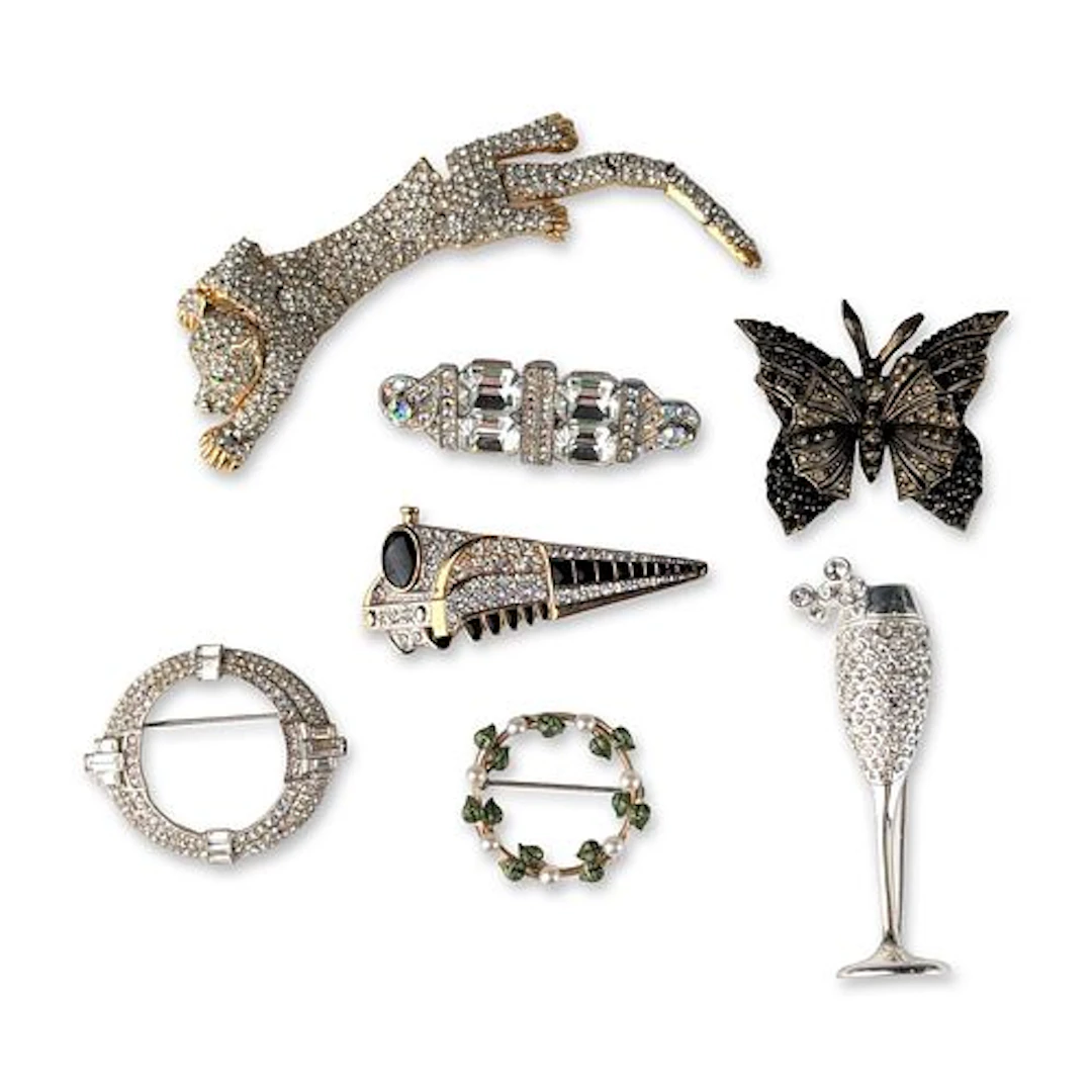 7pc Carolee, Kirks Folly, Krementz and More Vintage and Contemporary
