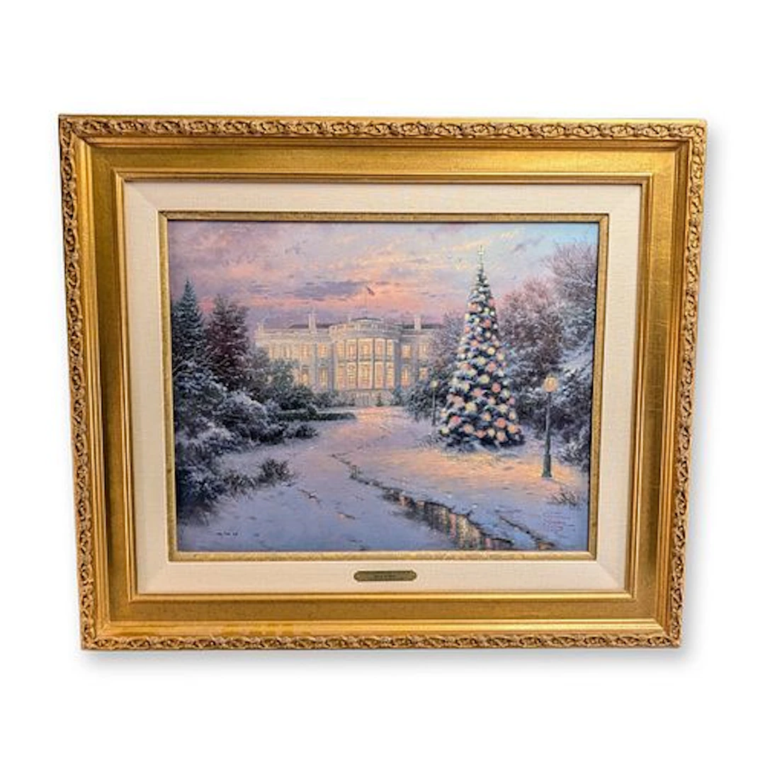 Thomas Kinkade (American, 1958-2012) Limited Edition Giclee on Canvas w/ COA