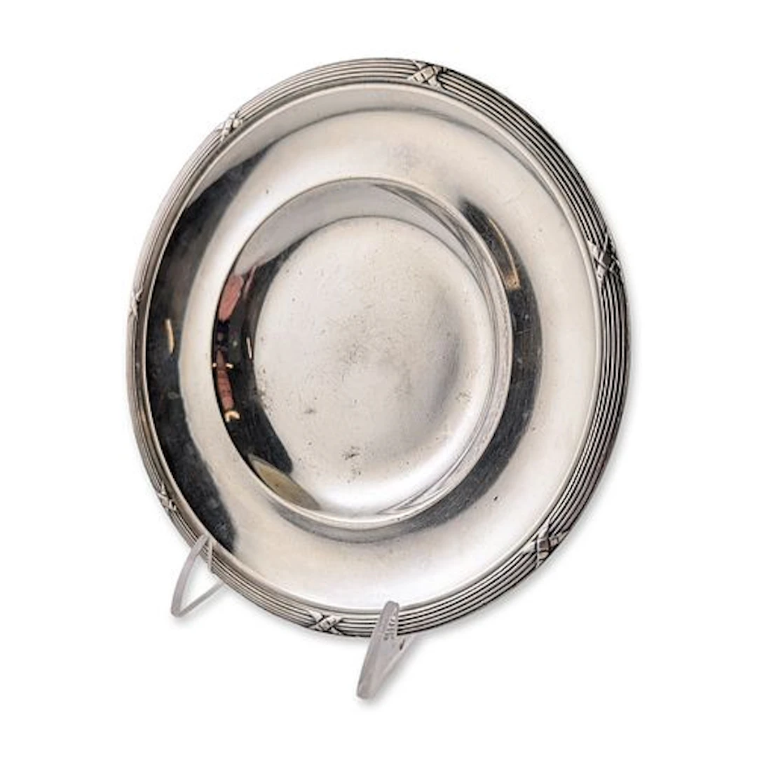 Wellner for Cosulich Line Silver-Plated Service Plate