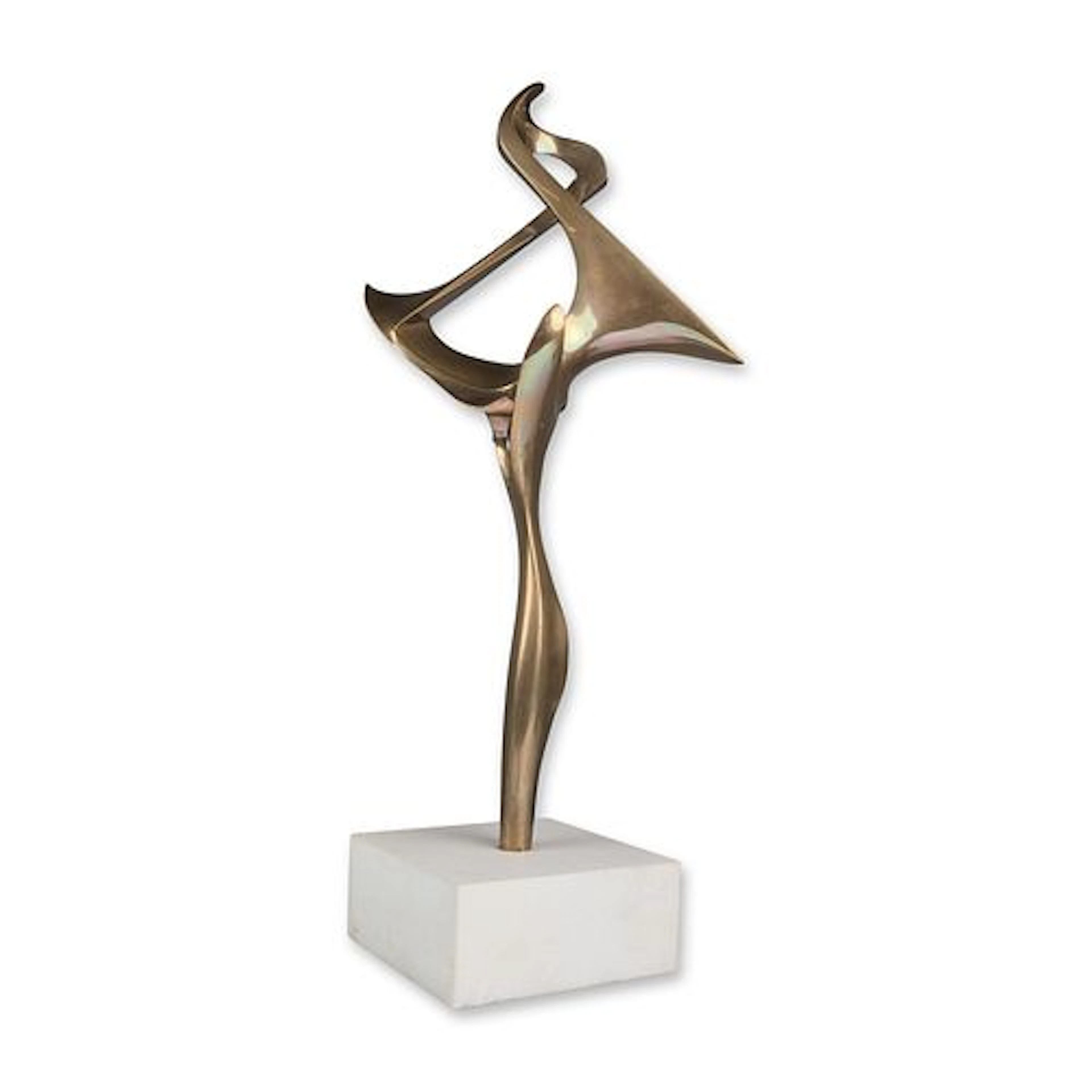 Keiff Antonio Grediaga (Spanish/Canadian, b. 1936) Polished Bronze