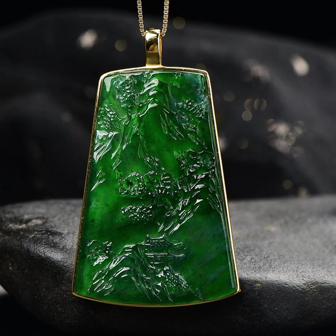 ALGT Certified - Huge and Masterful Natural Jadeite...