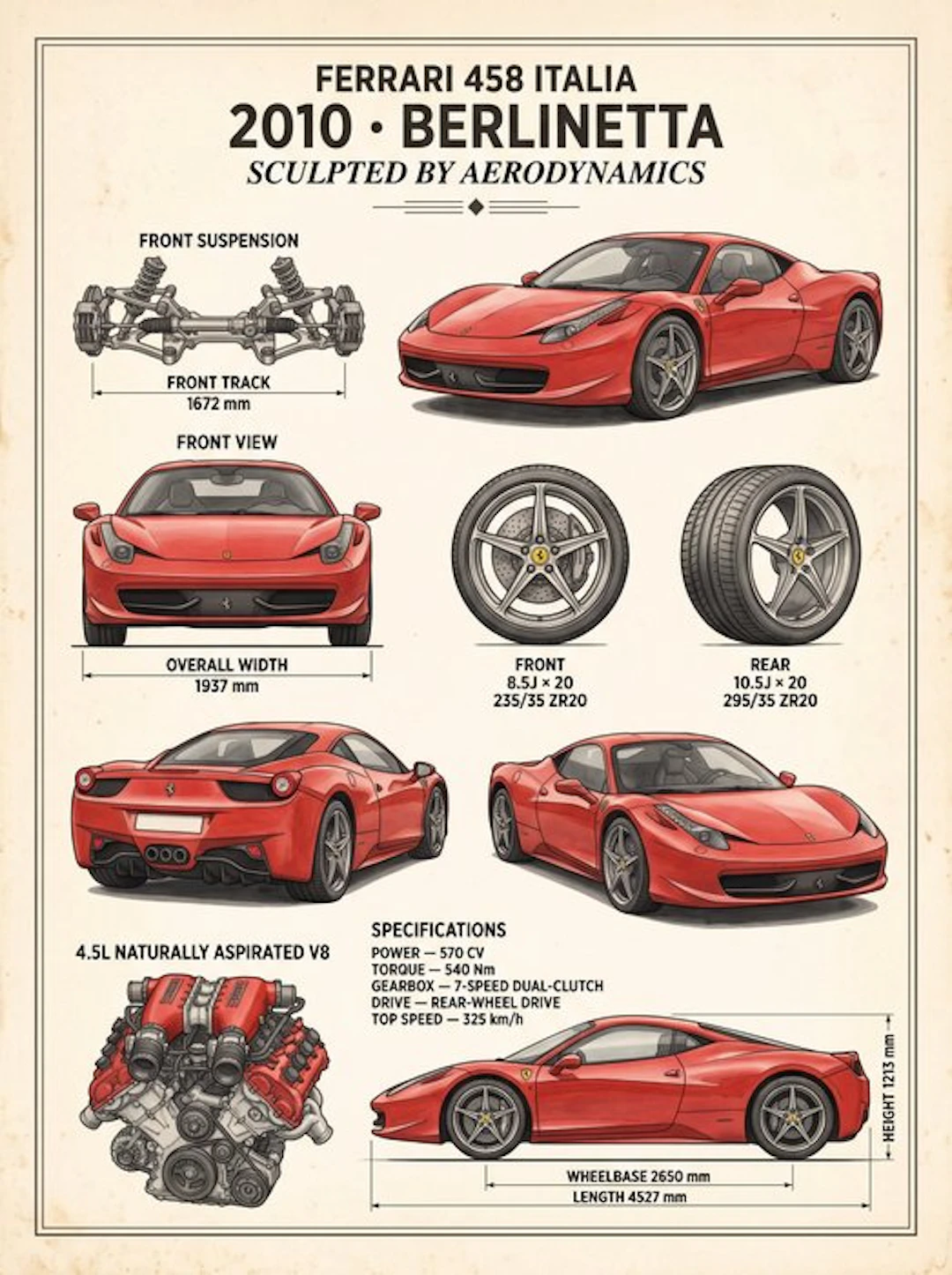 Shmidt.Art - Ferrari - Ferrari 458 Italia 2010 Berlinetta - 2010s
