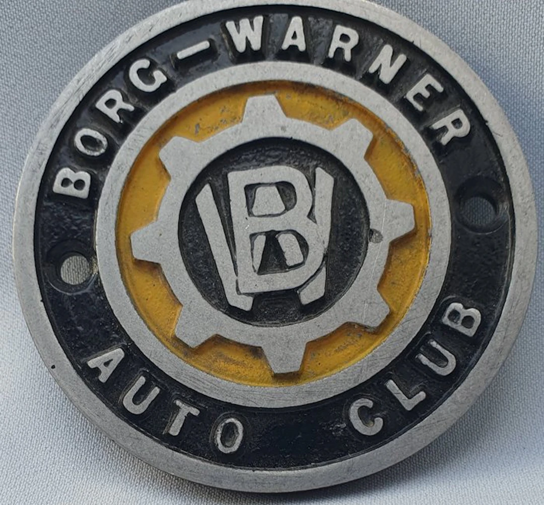 Badge - Grille Badge - Borg-Warner Auto Club - United...