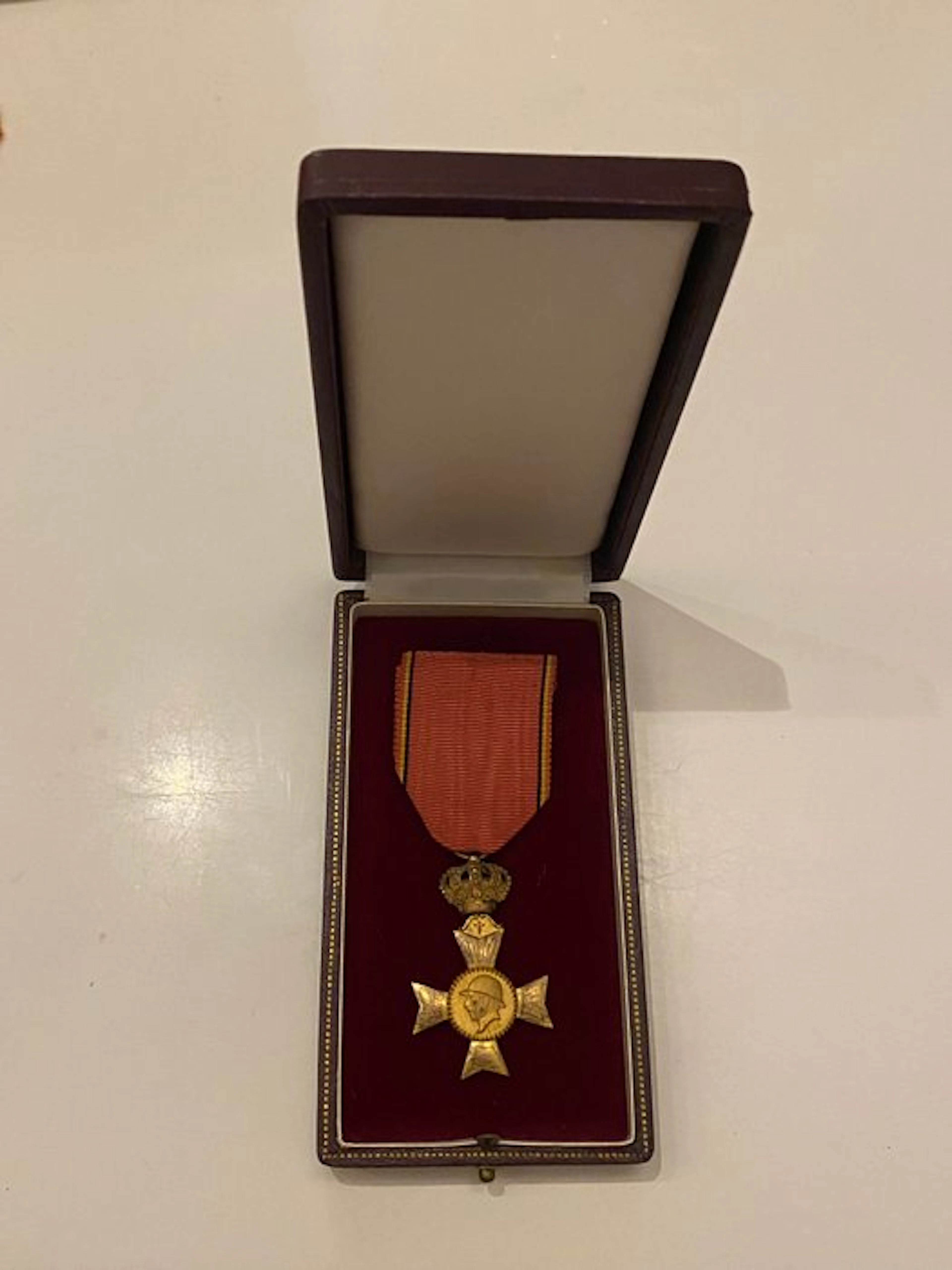 Belgium - Military medal - Belgian Cross of the Veterans...