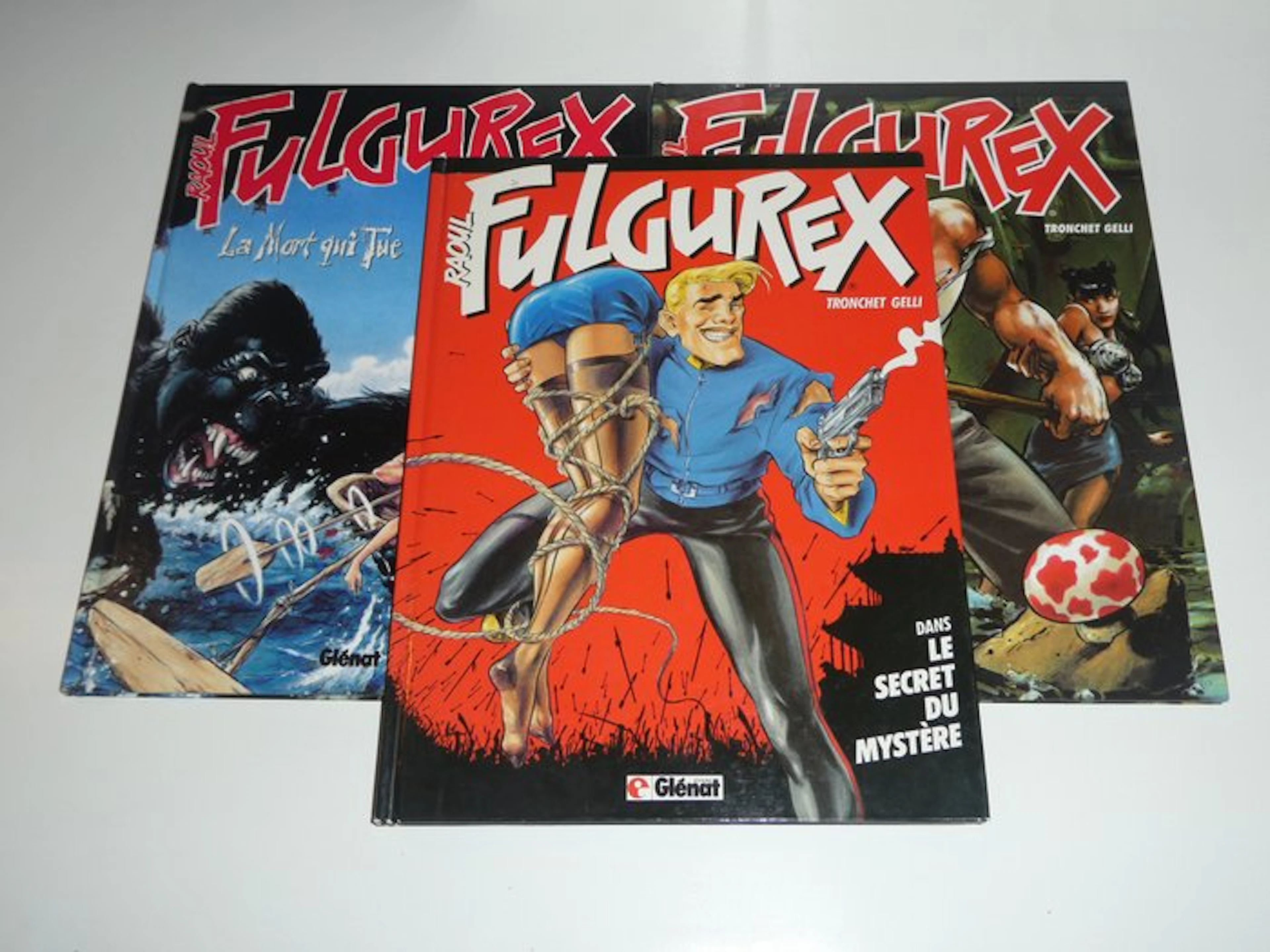 Raoul Fulgurex T1 à T3 - Série complète - 3x C - EO/Ré - 3 Album - 1990/1995