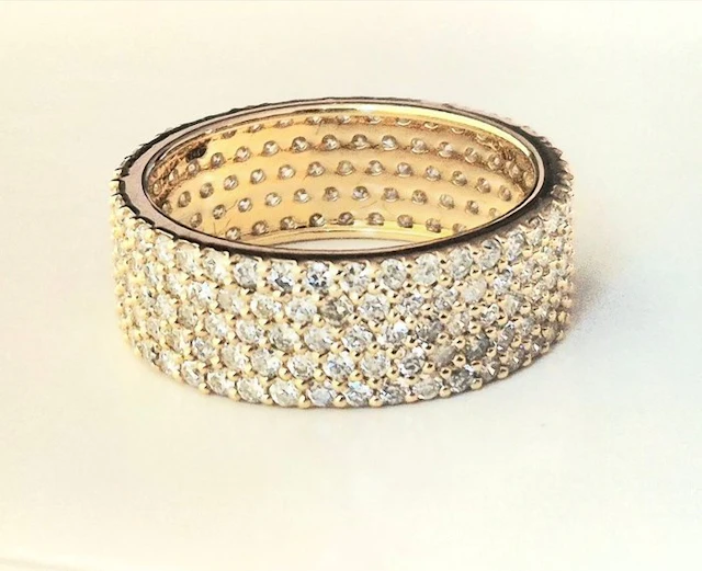 No reserve price - Engagement ring - 14 kt