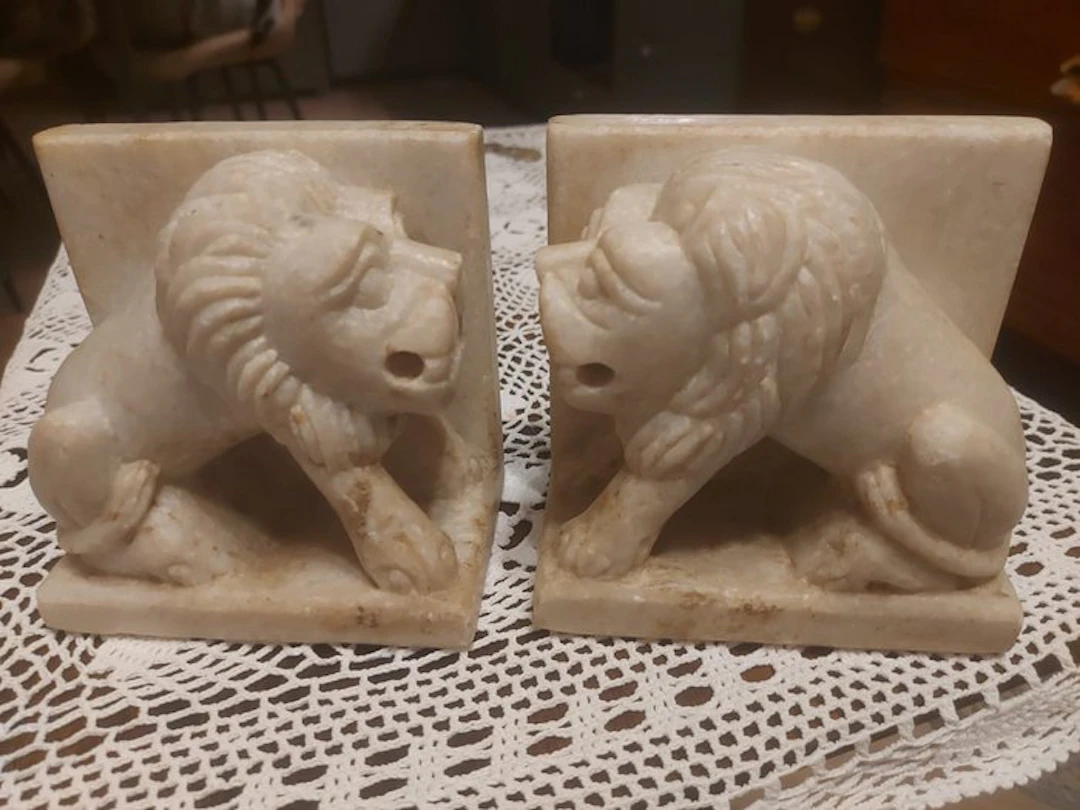 Bookends (2) - Marble