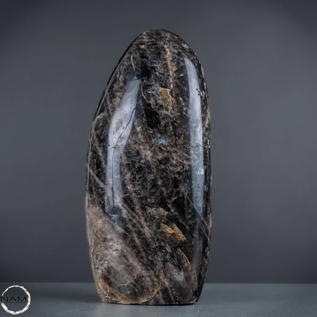 Majestic Moonstone Freeform – Expressive natural art with...