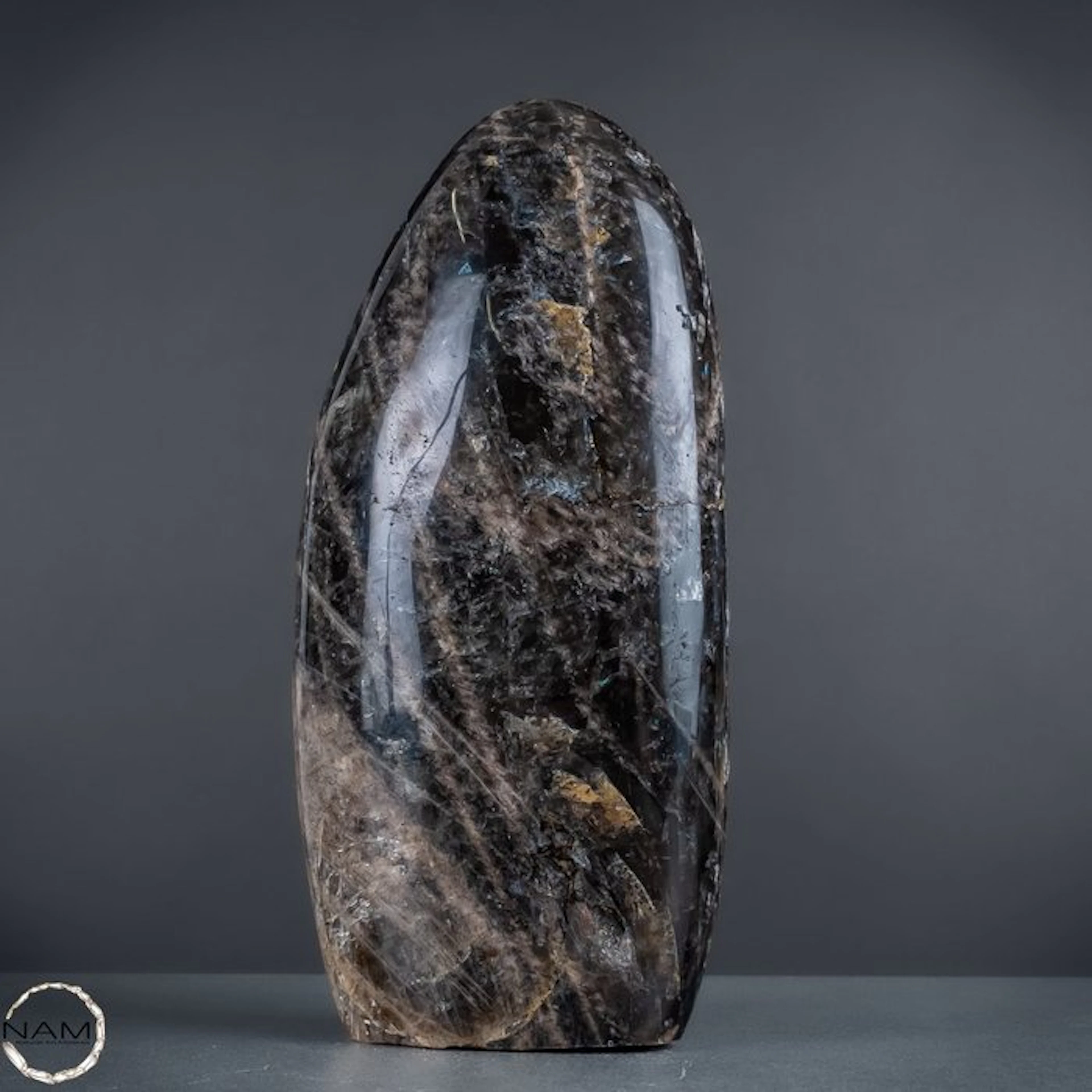 Majestic Moonstone Freeform – Expressive natural art with...