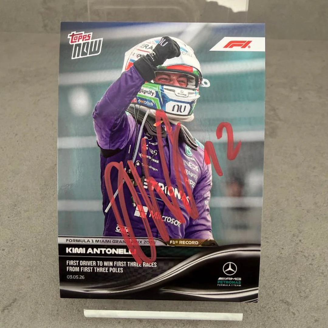 Mercedes - Topps Now - Miami GP 2026 3rd consecutive...
