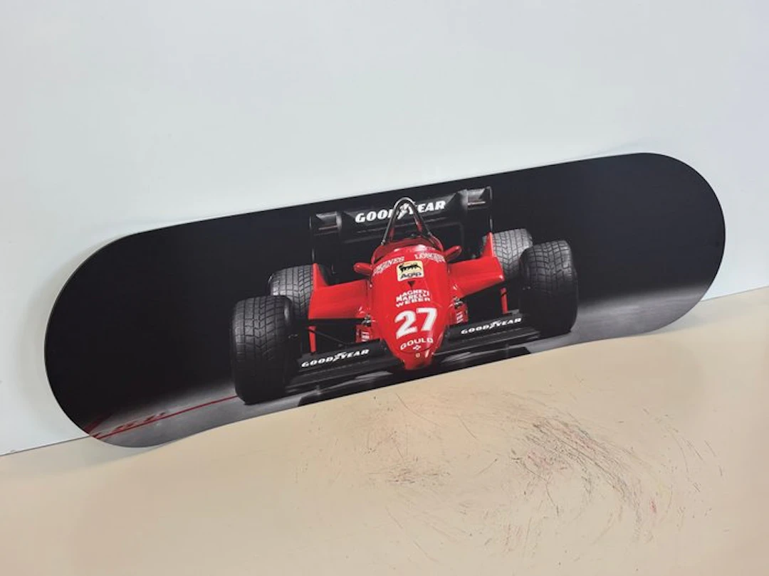 Beever Deco Art - Ferrari 126 C4 - 1984 goes skating!