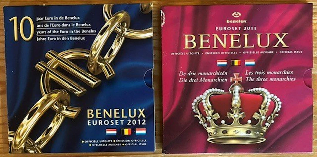 Benelux. Benelux set 2011/2007 (2 sets) (No reserve price)