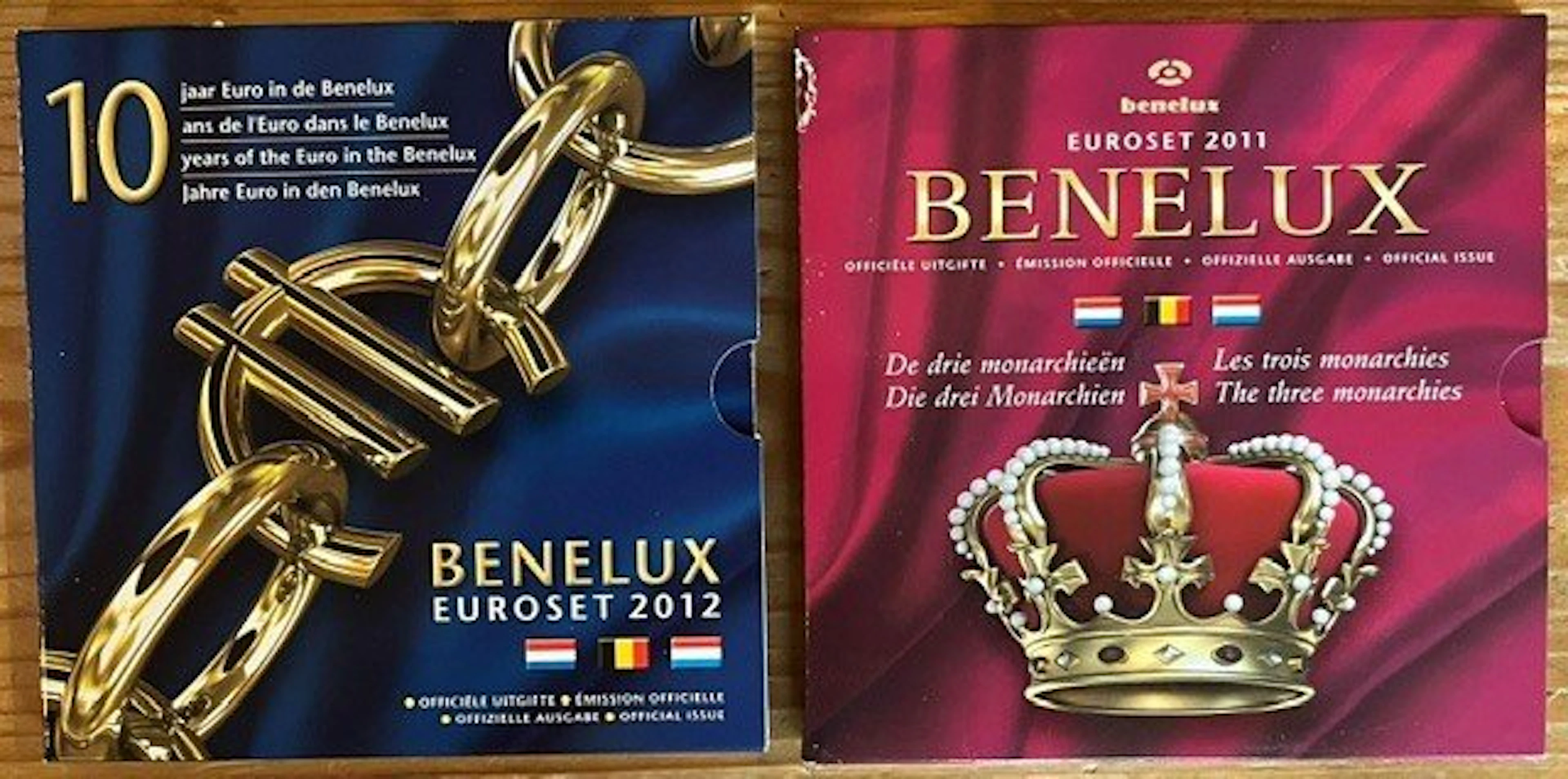 Benelux. Benelux set 2011/2007 (2 sets) (No reserve price)