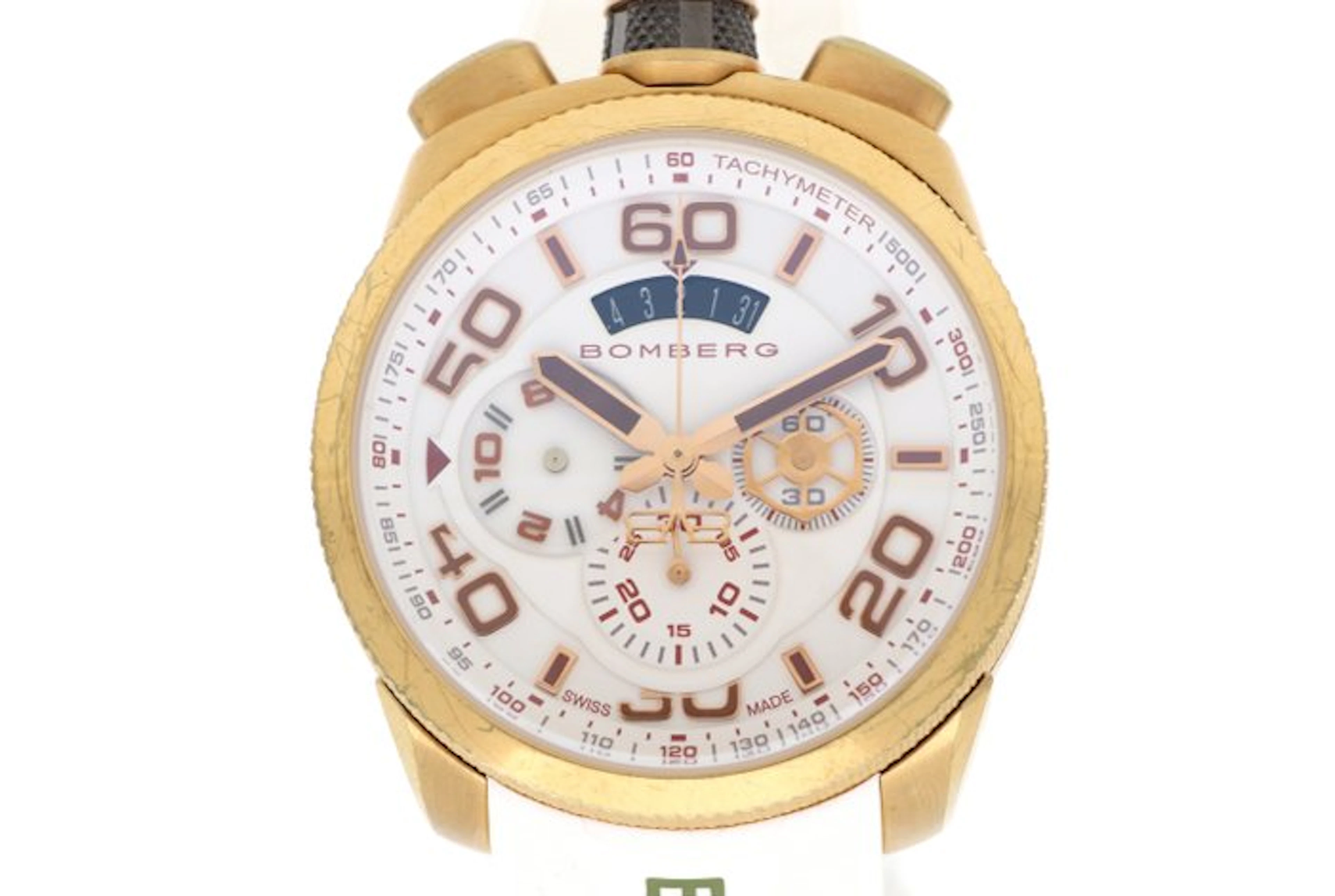 Bomberg - Bolt-68 Chronograph "Bullhead" Rose Gold /...