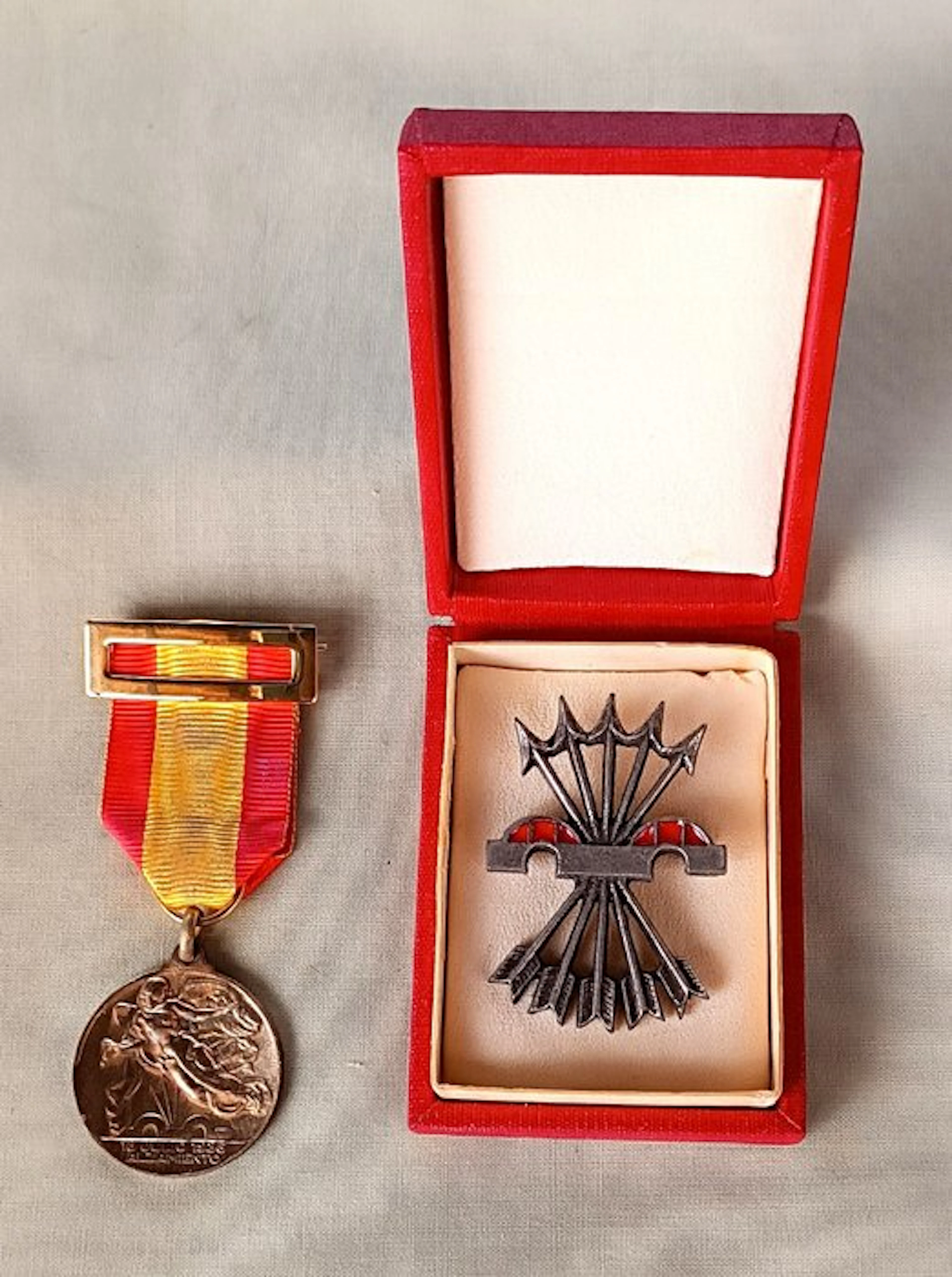 Spain - Military medal - National Crusade Medal - Spanish Civil War.