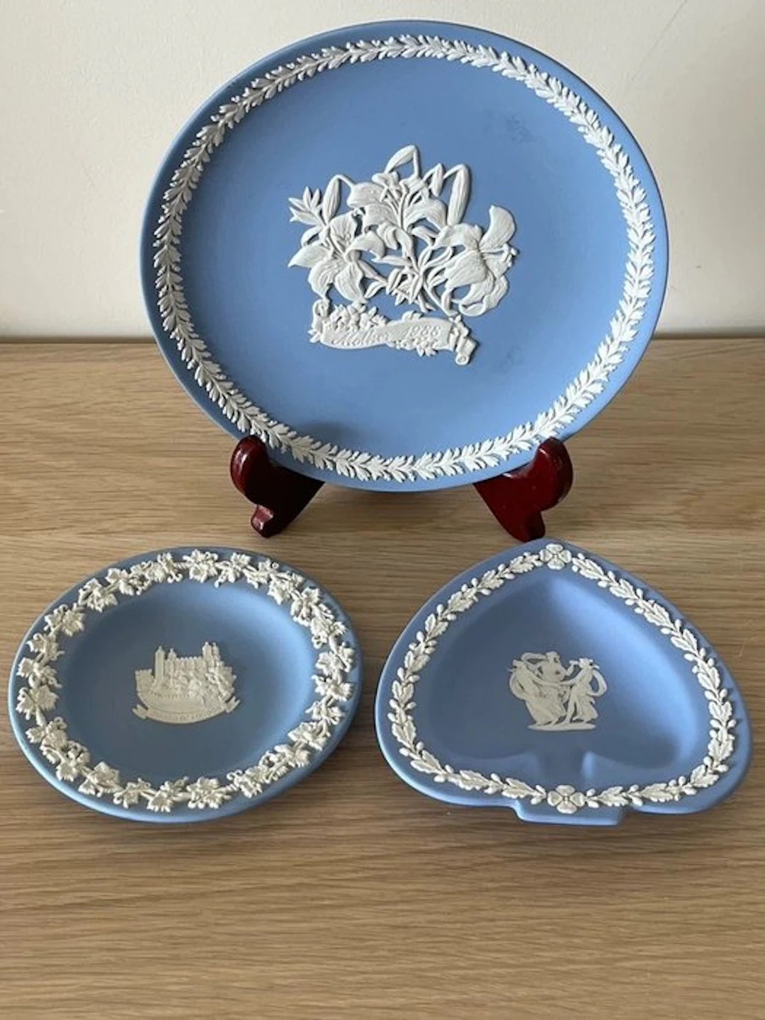 Wedgwood - Saucer (3) - Wedgwood Jasperware Three-Piece Set