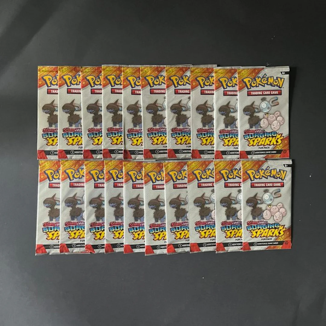 Pokémon - 20 Booster pack - 20x Surging Sparks fun pack booster
