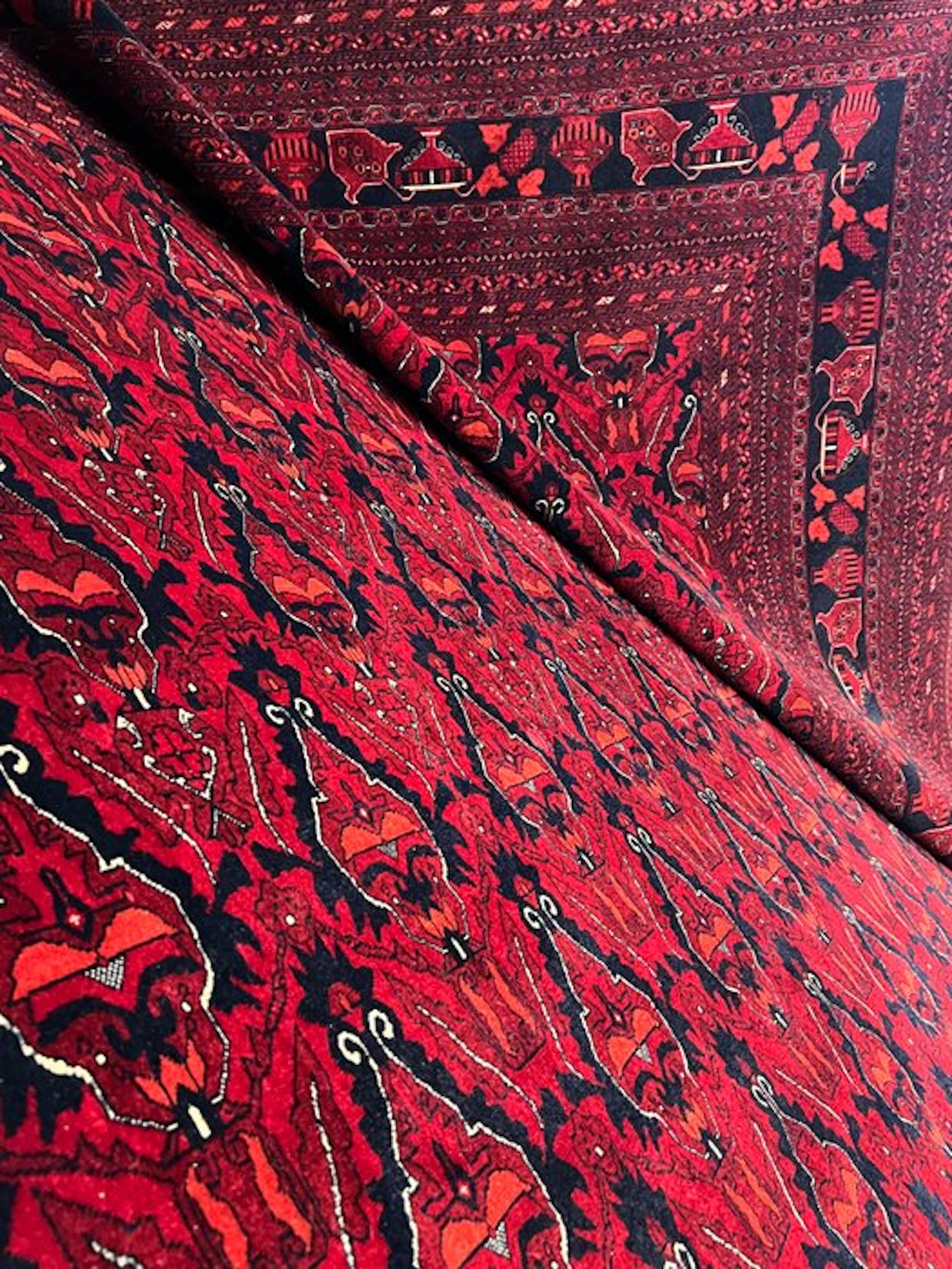 Afghan Art Deco (Top) - Rug - 395 cm - 300 cm
