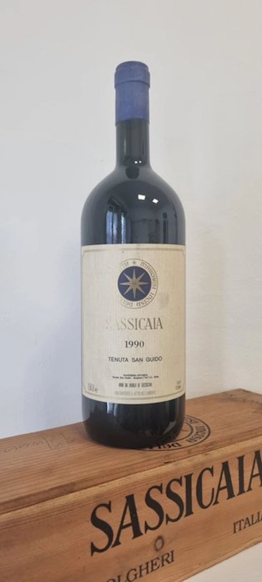 1990 Tenuta San Guido Sassicaia - Bolgheri - 1 Magnum (1.5L)