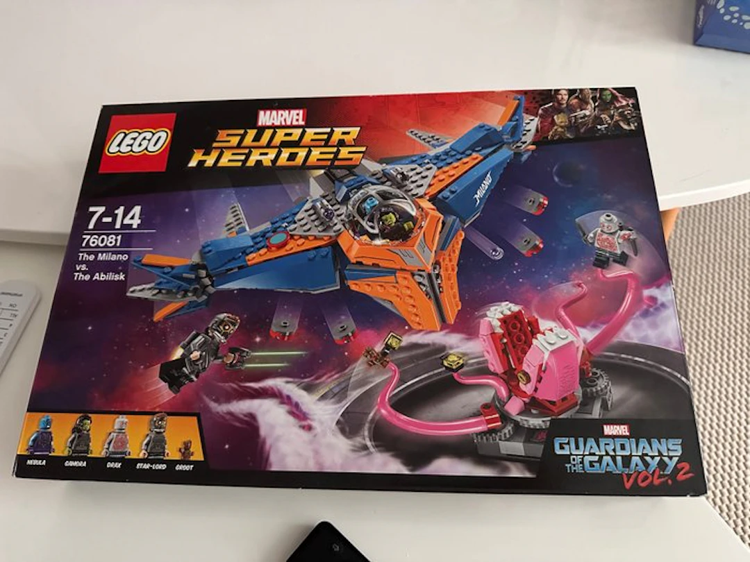 LEGO Set - 76081 - Marvel - The Milano vs. The Abilisk