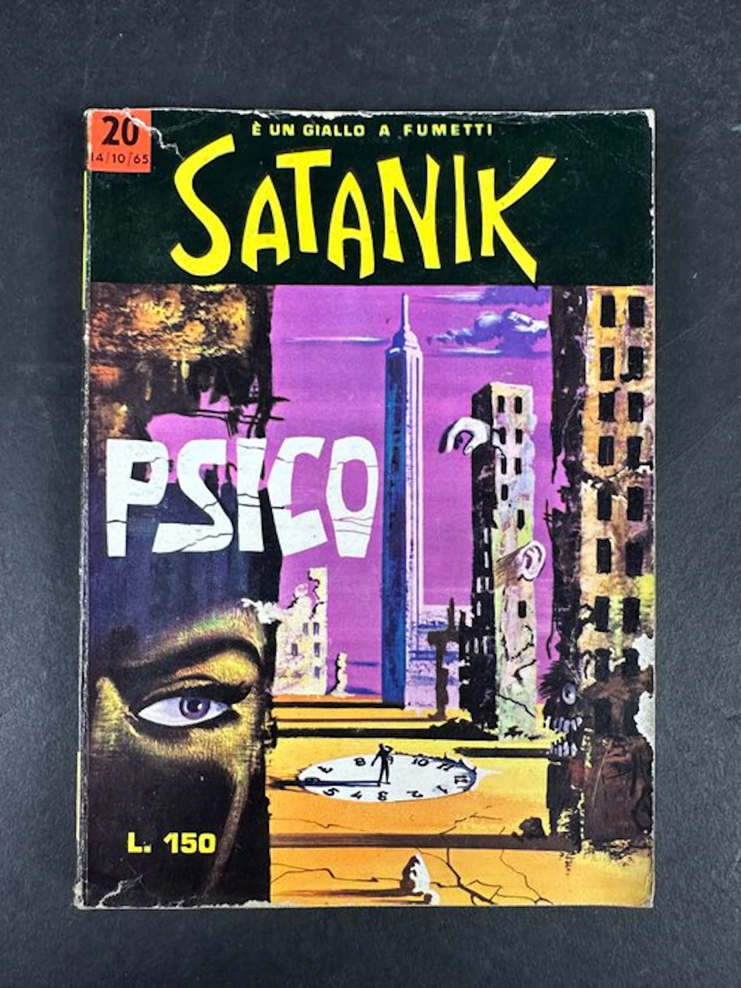 Satanik n. 20 - 1 Comic - First edition - 1965