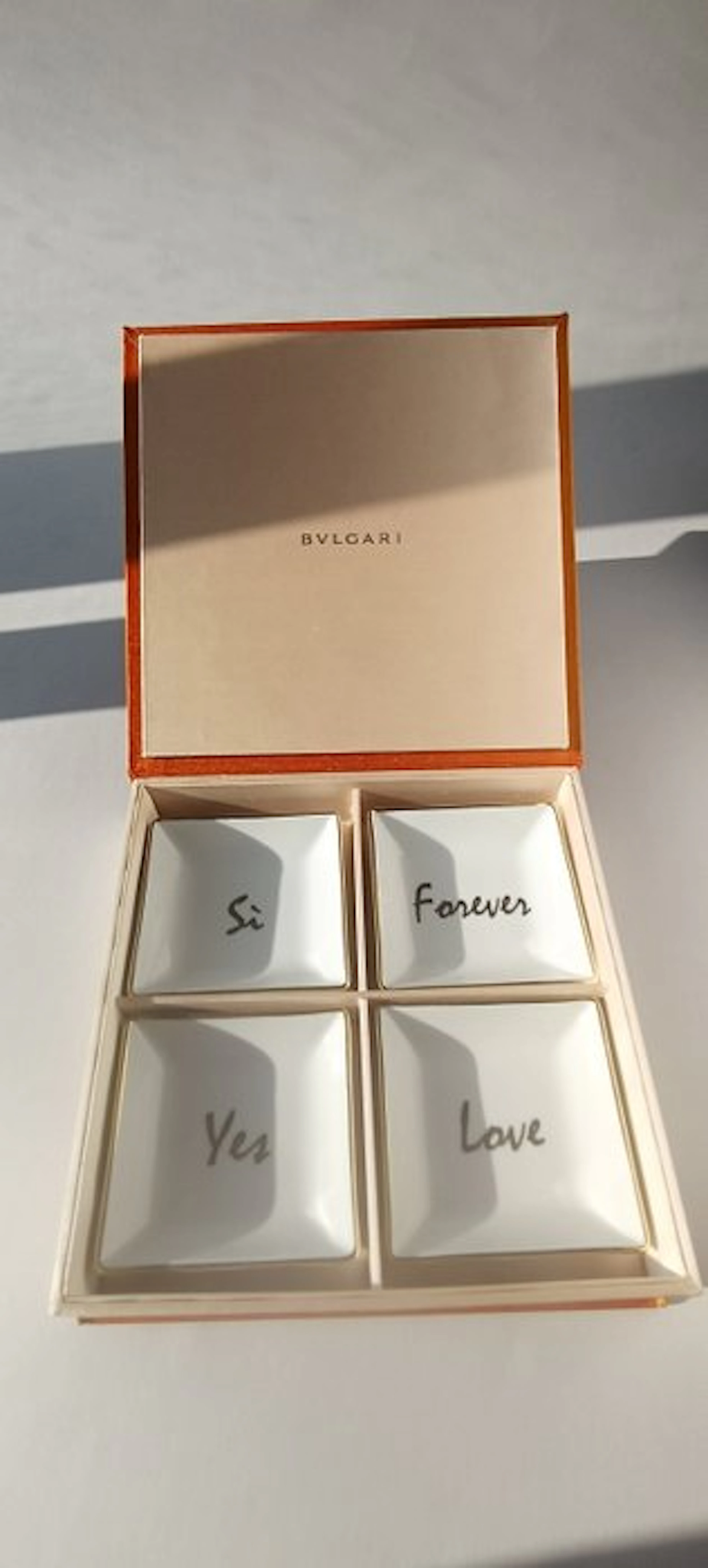 Bulgari - Ashtray (4) - 491/2 - Porcelain