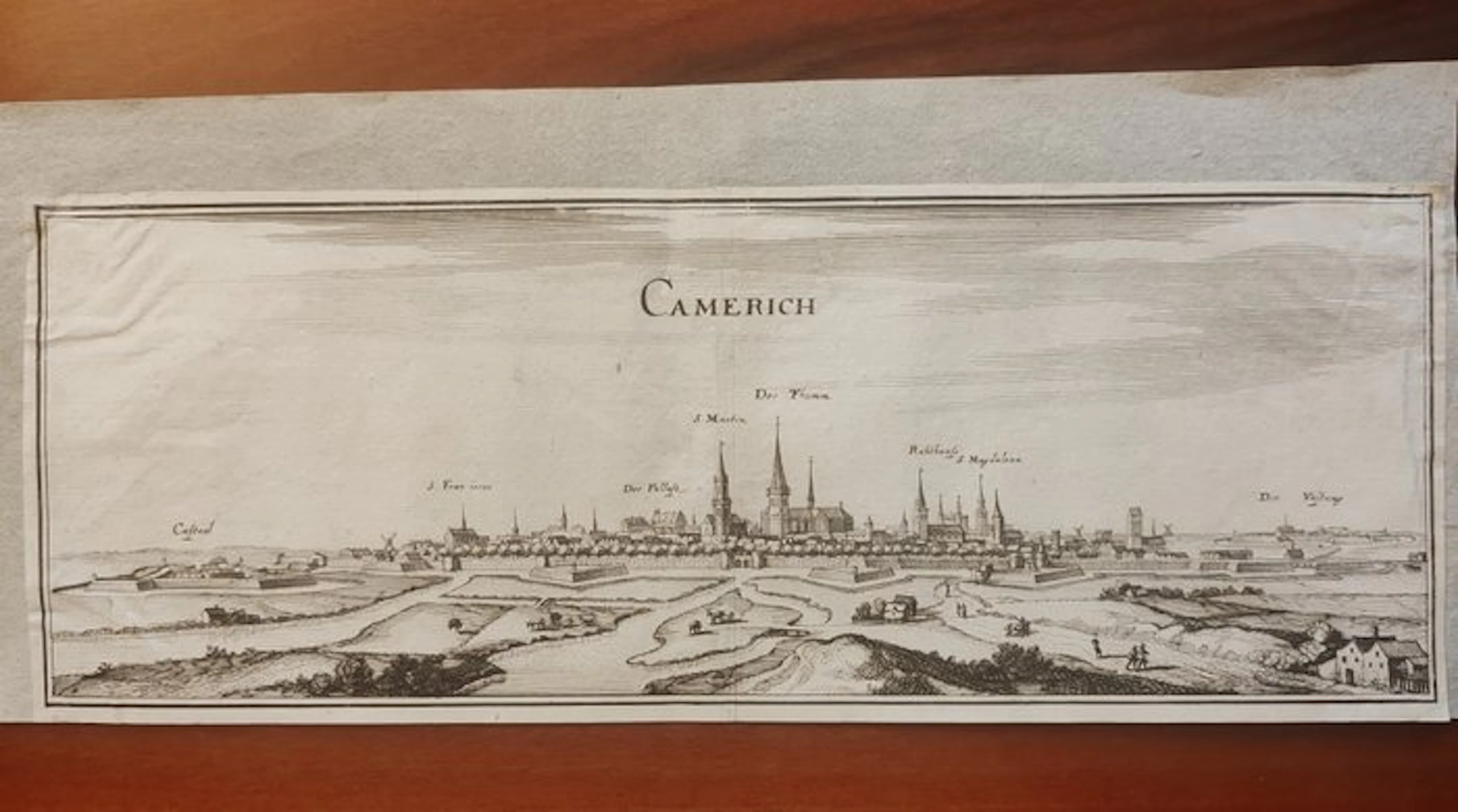 Fiandre / Paesi Bassi - Cambrai; Matthäus Merian il...