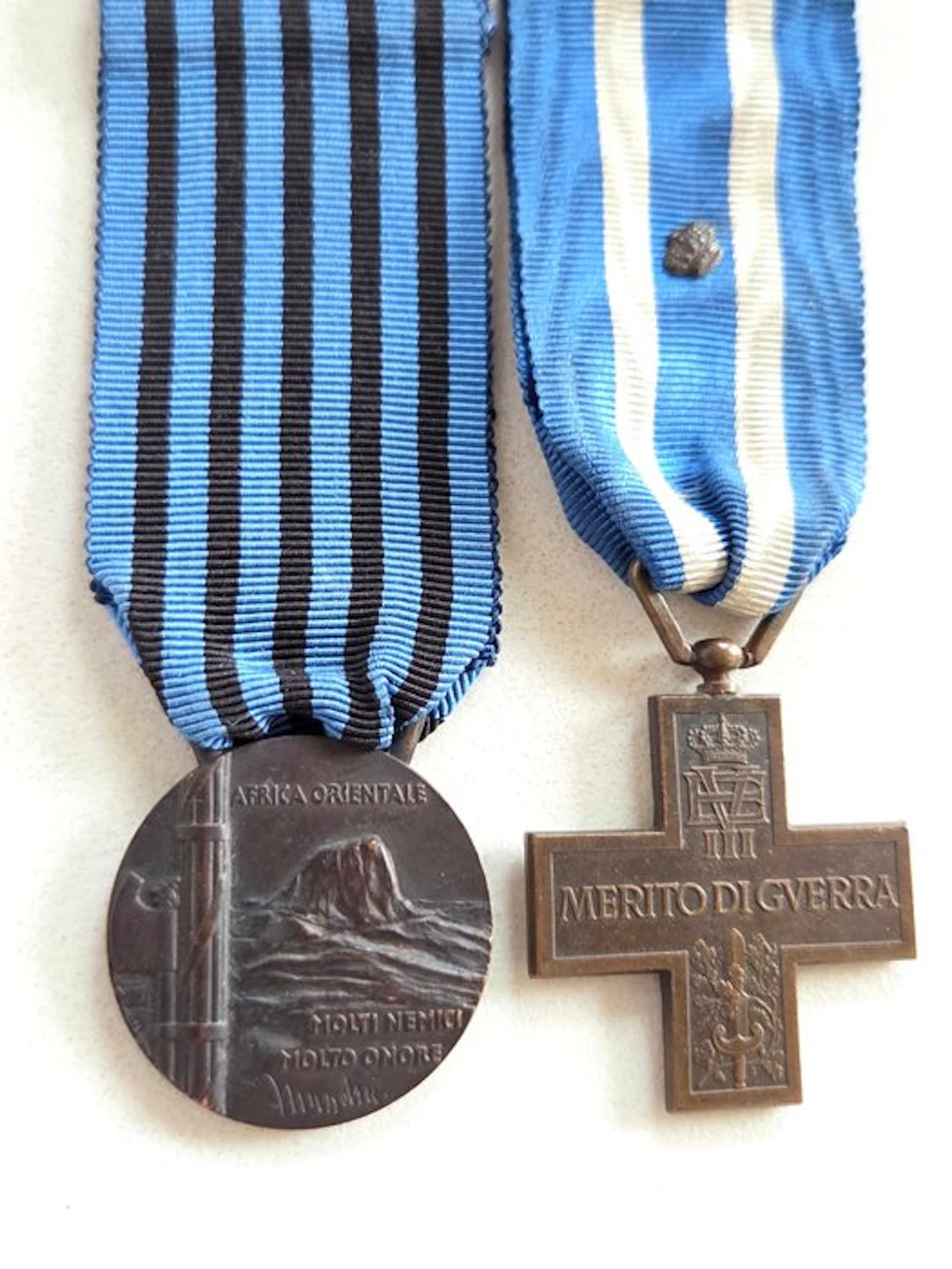 Italy - Medal - Medaglie di un reduce della Campagna in Africa Orientale