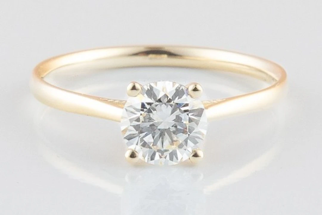 No reserve price - Ring - 14 kt