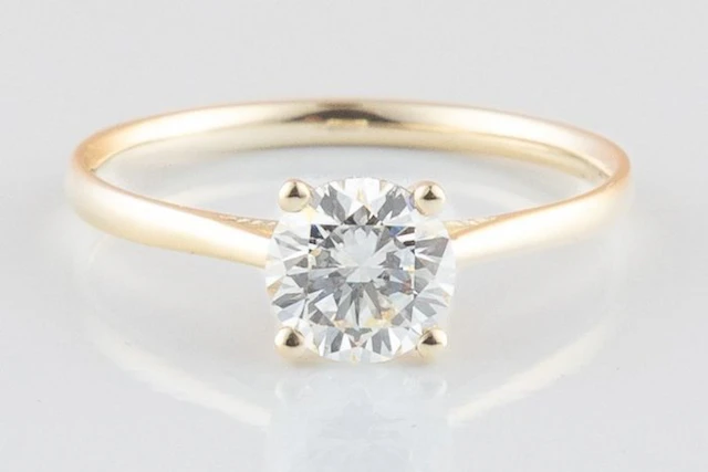 No reserve price - Ring - 14 kt