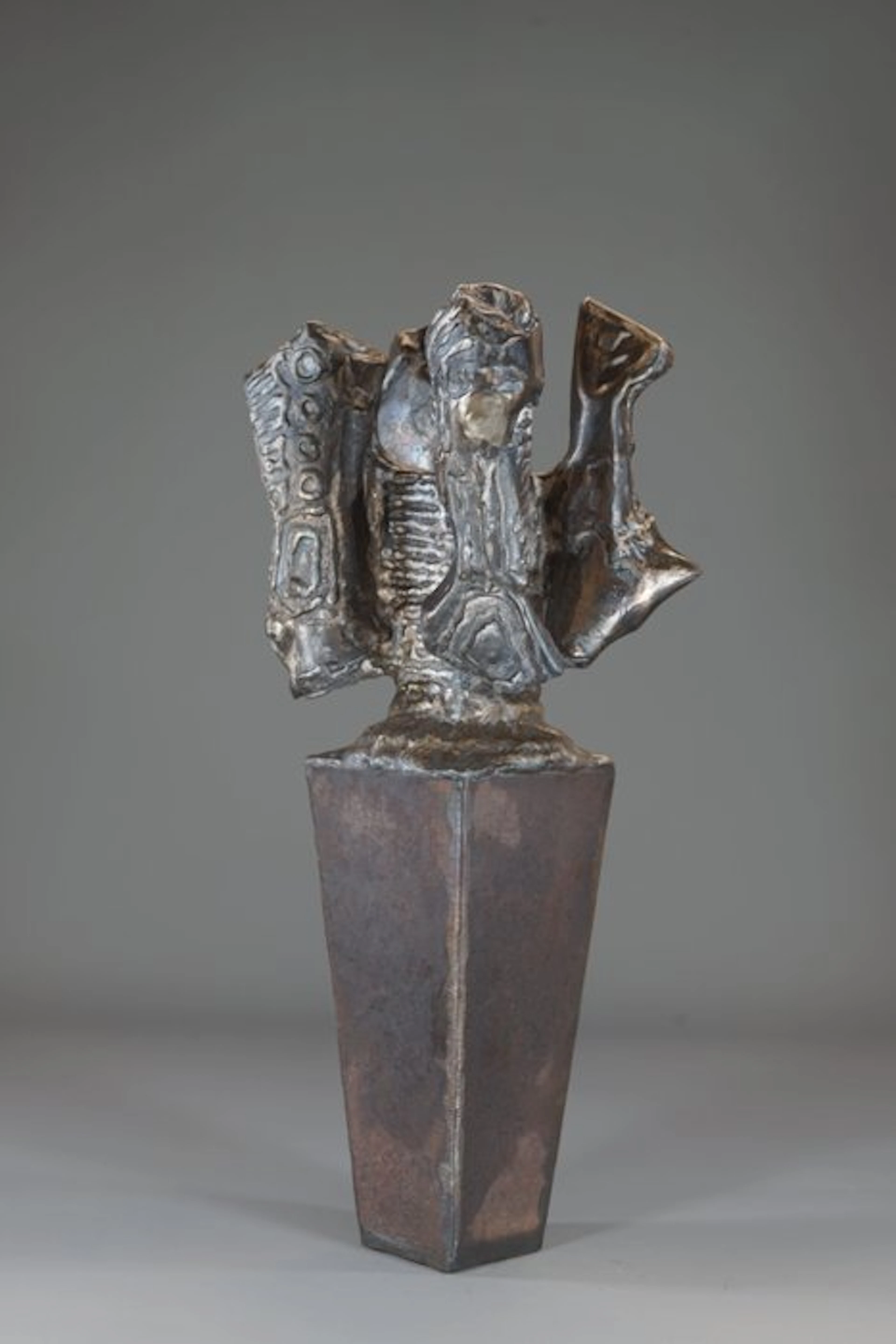 Corné Nuham - Sculpture, Emergence - 44 cm - Welded - 2026