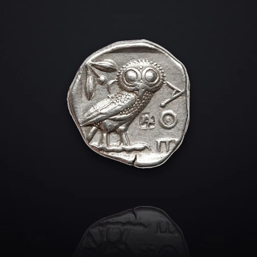 Attica, Athens Tetradrachm 454–404 av. J.-C.