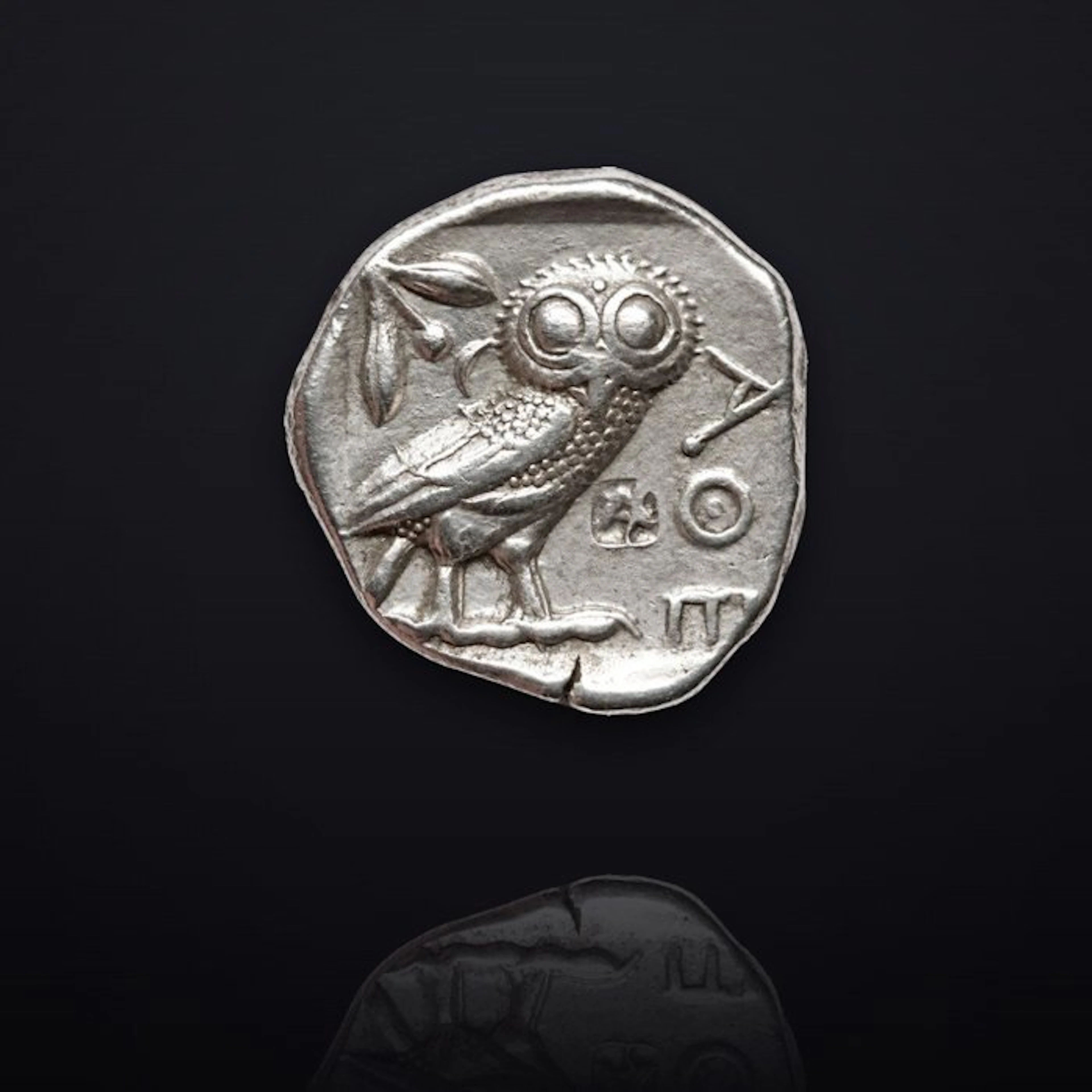 Attica, Athens Tetradrachm 454–404 av. J.-C.