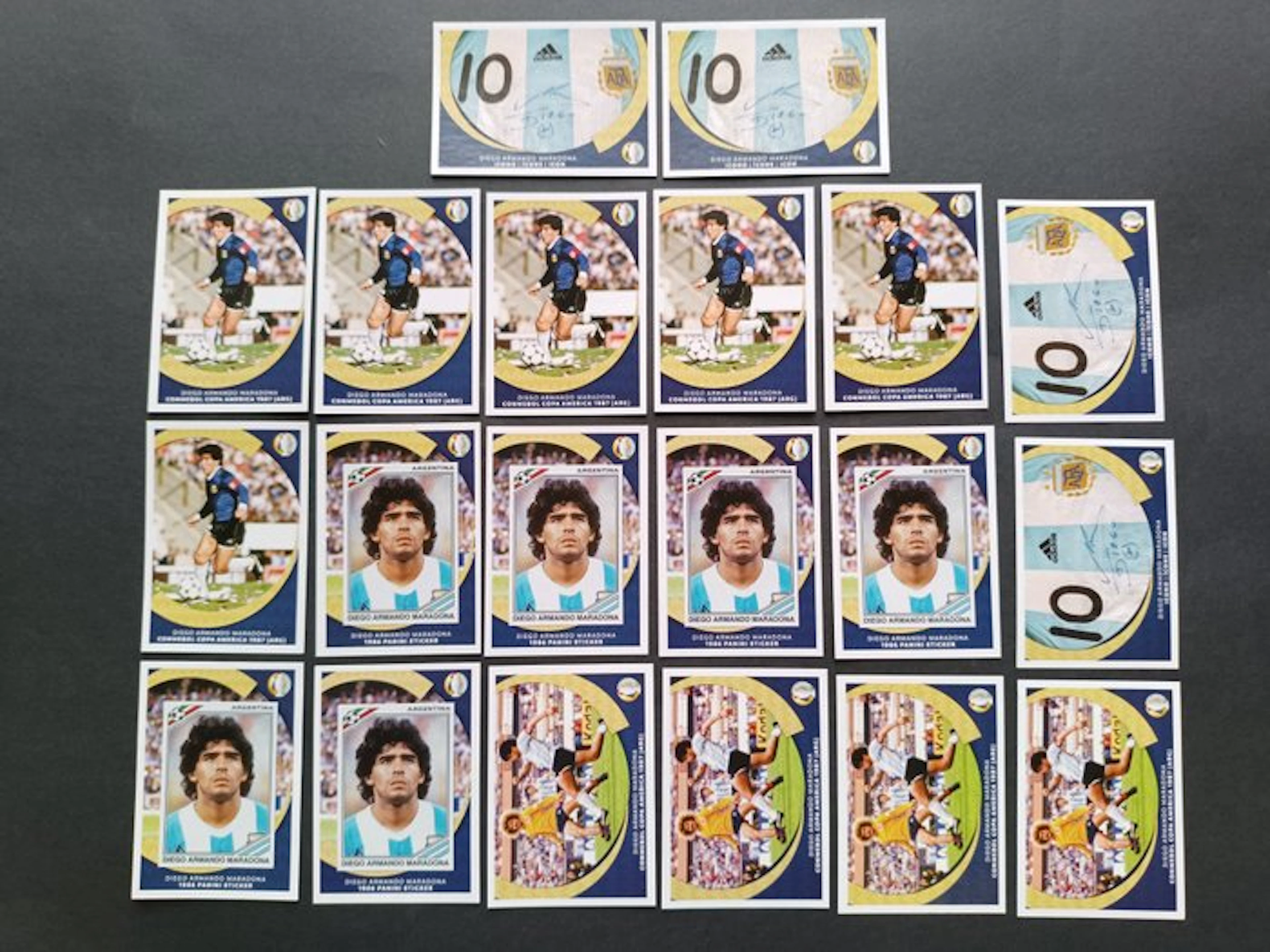 Panini 20 Figurine Diego Armando Maradona Panini Copa...