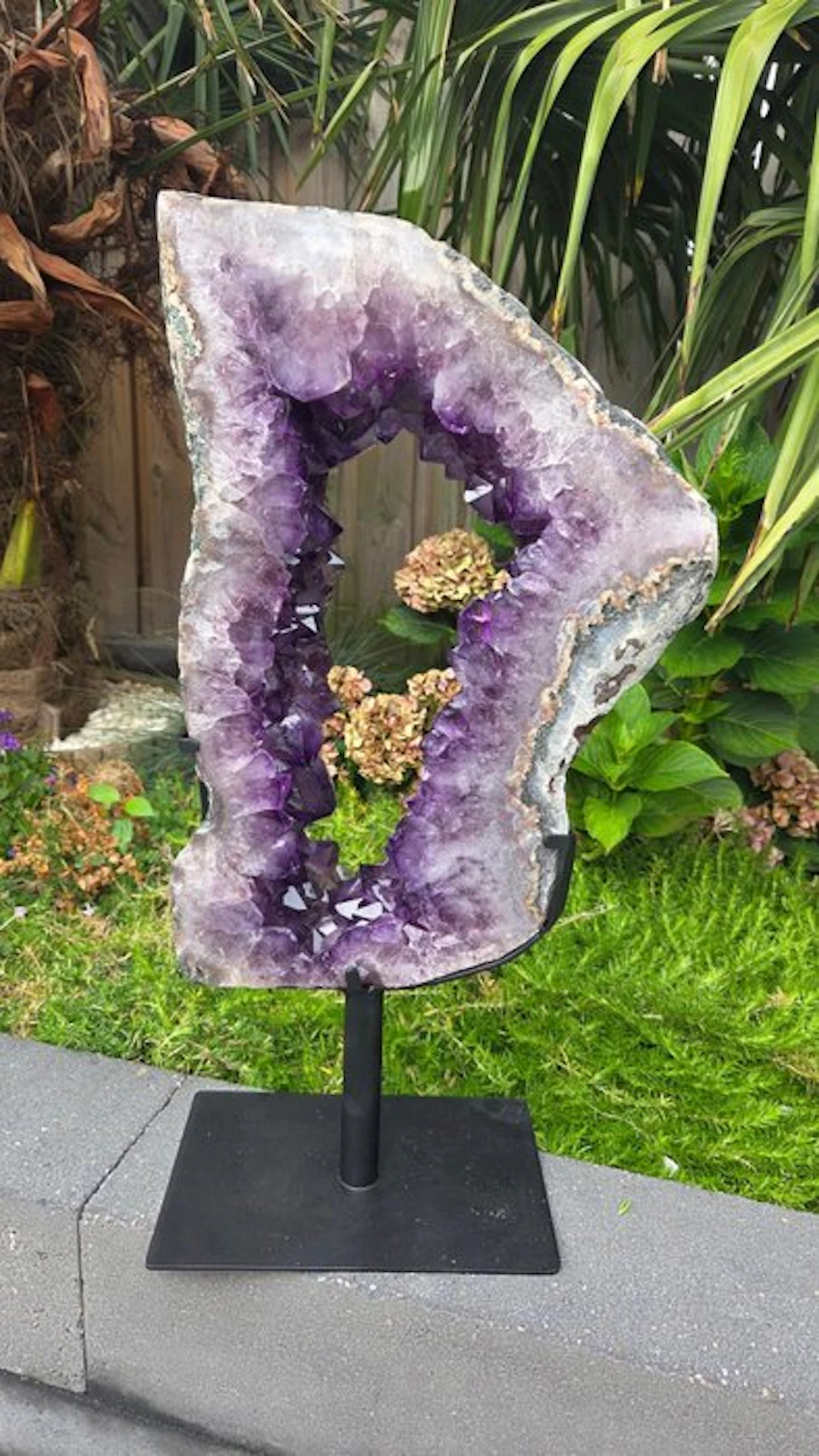 Amethyst Exclusive Portal XL - Height: 59 cm - Width: 28 cm- 9.5 kg - (1)